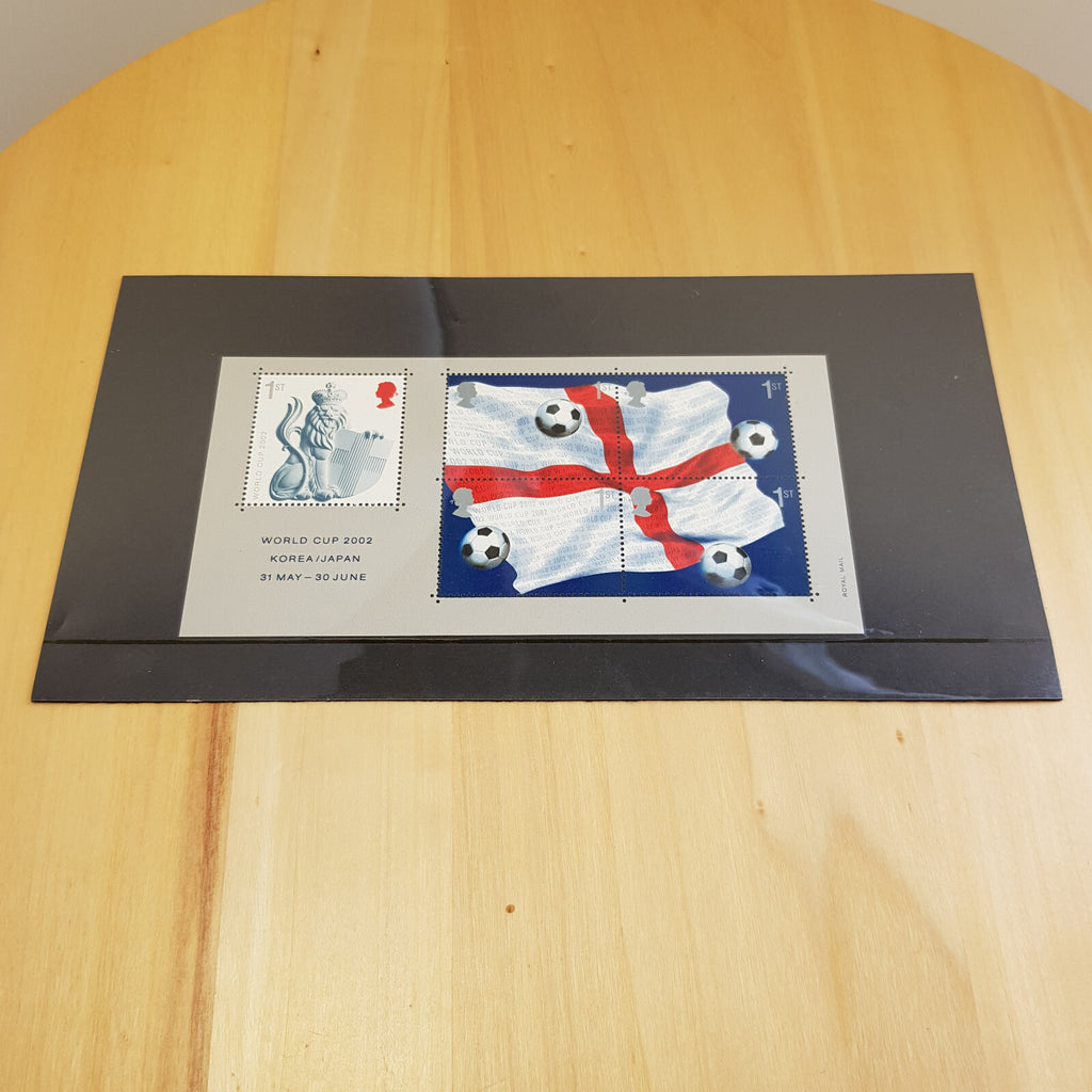 UK GB Royal Mail 2002 World Cup 2002 Korea/Japan set 4 stamps - unused