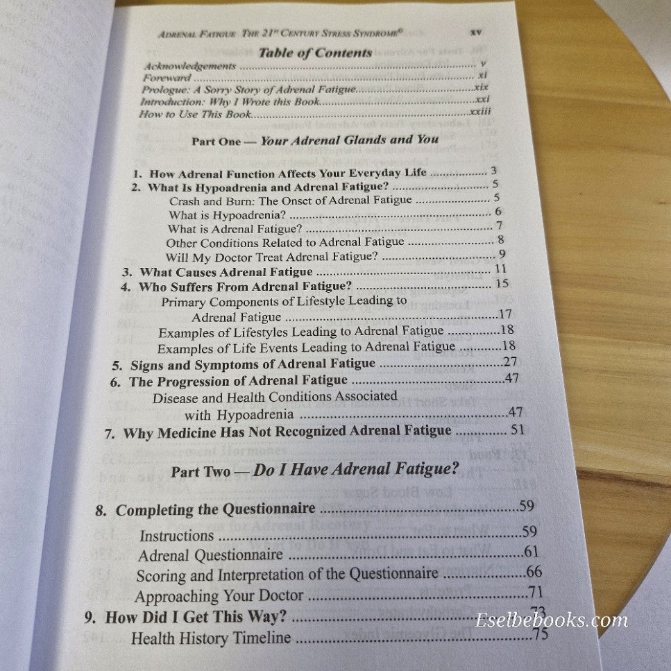 2 adrenal fatigue/syndrome treatment books - paperbacks