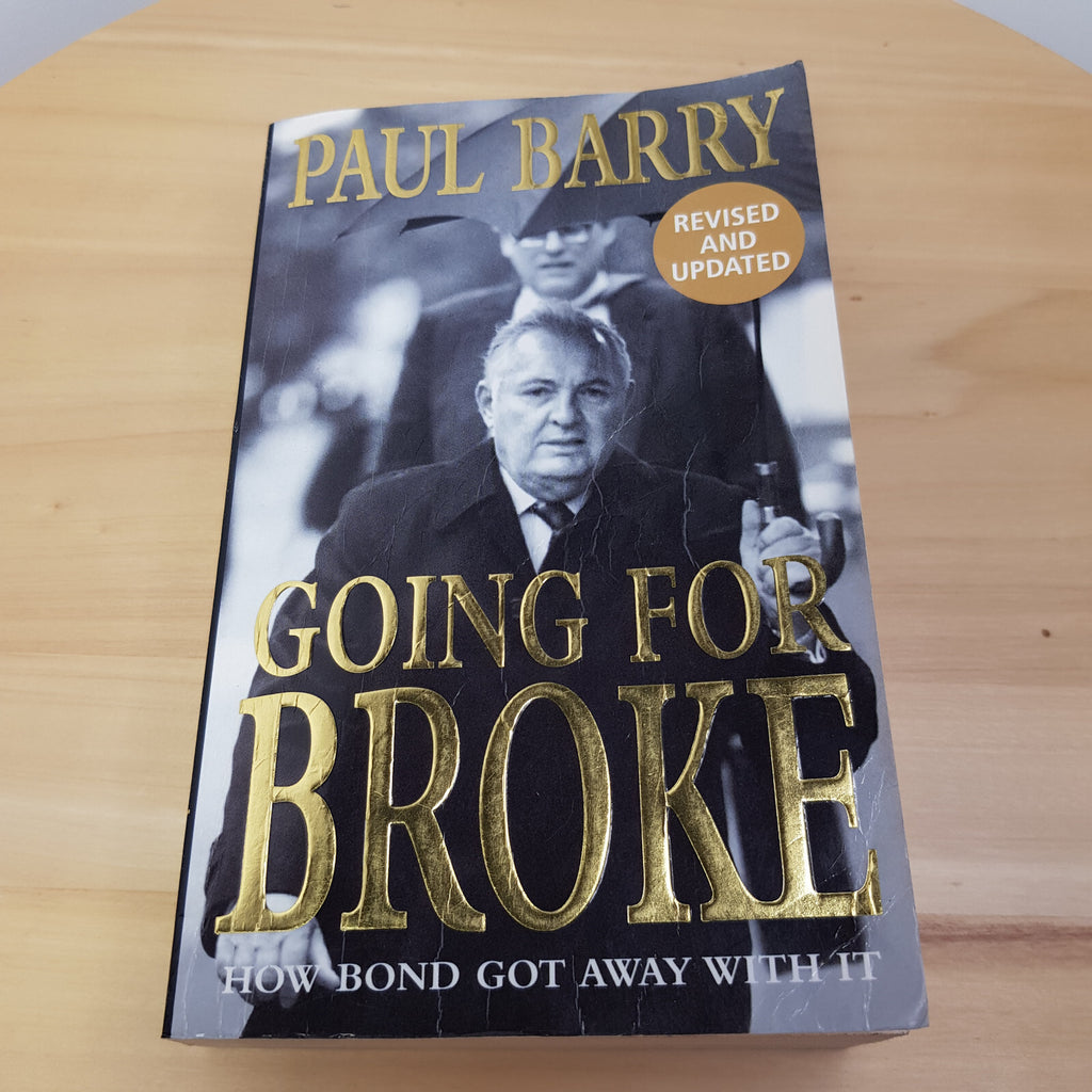 Bundle x 2 Australian true crime books - Big Shots & Going for broke - paperb...