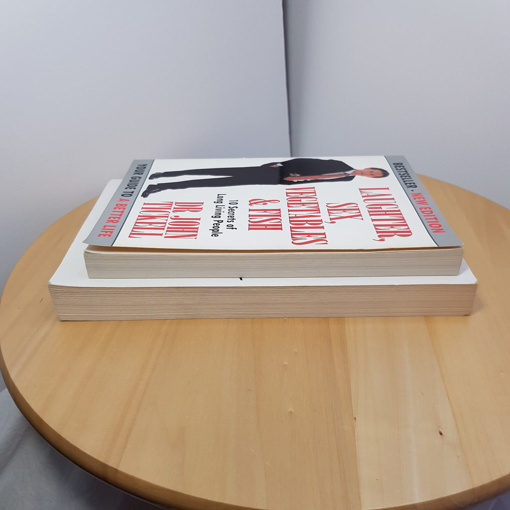 2 x paperbacks - Bolder by Carl Honore & Laughter, sex, vegetables & fish - h...