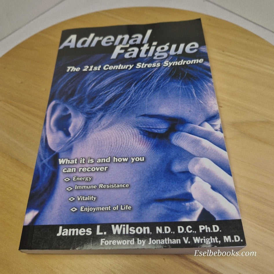 2 adrenal fatigue/syndrome treatment books - paperbacks