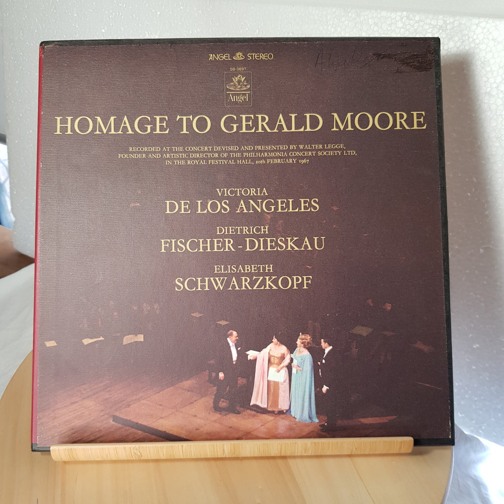 EMI [Angel Series] HOMAGE TO GERALD MOORE Stereo LP Vinyl x 2 disc set