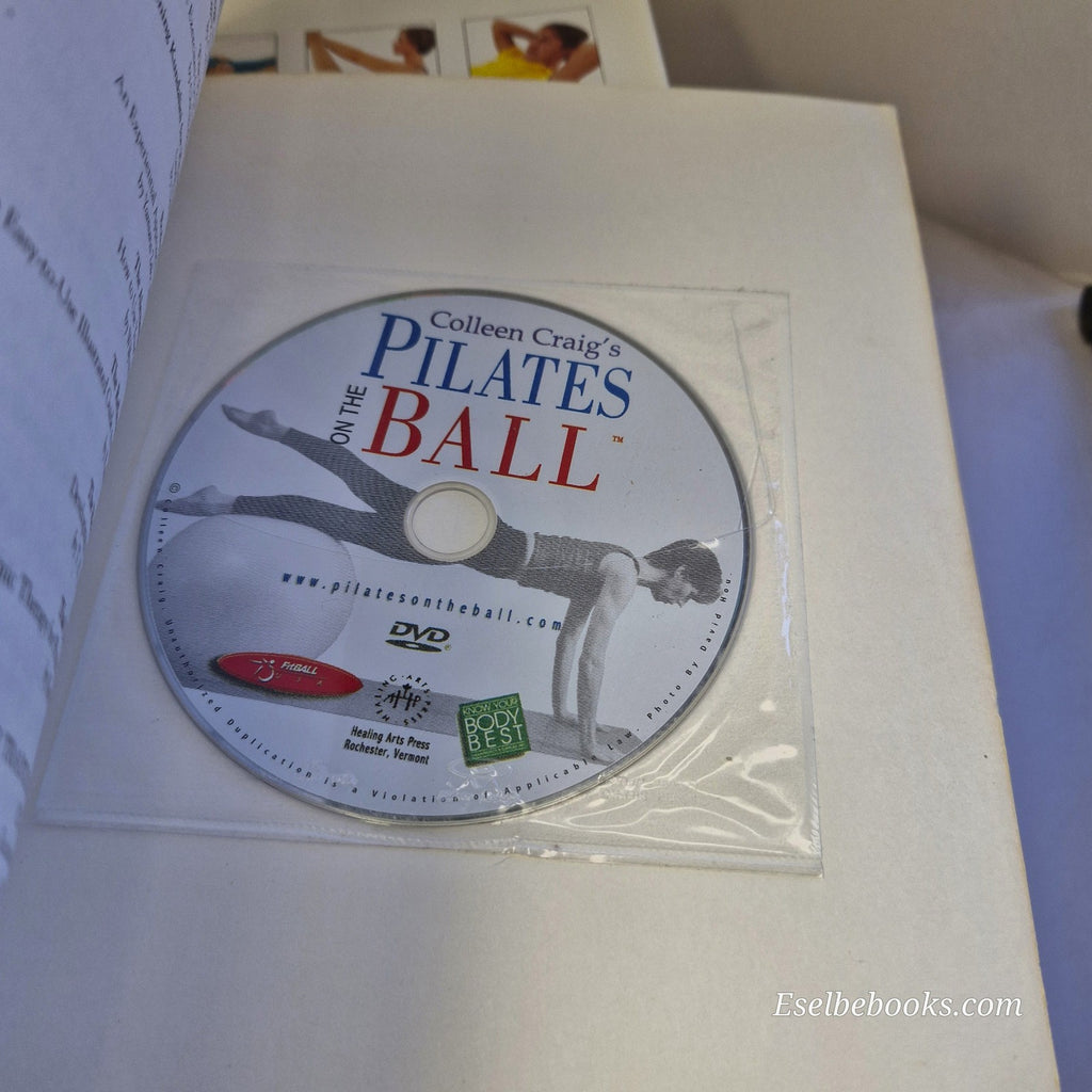 Colleen Craig Pilates on the Ball - includes DVD (untested) - paperback