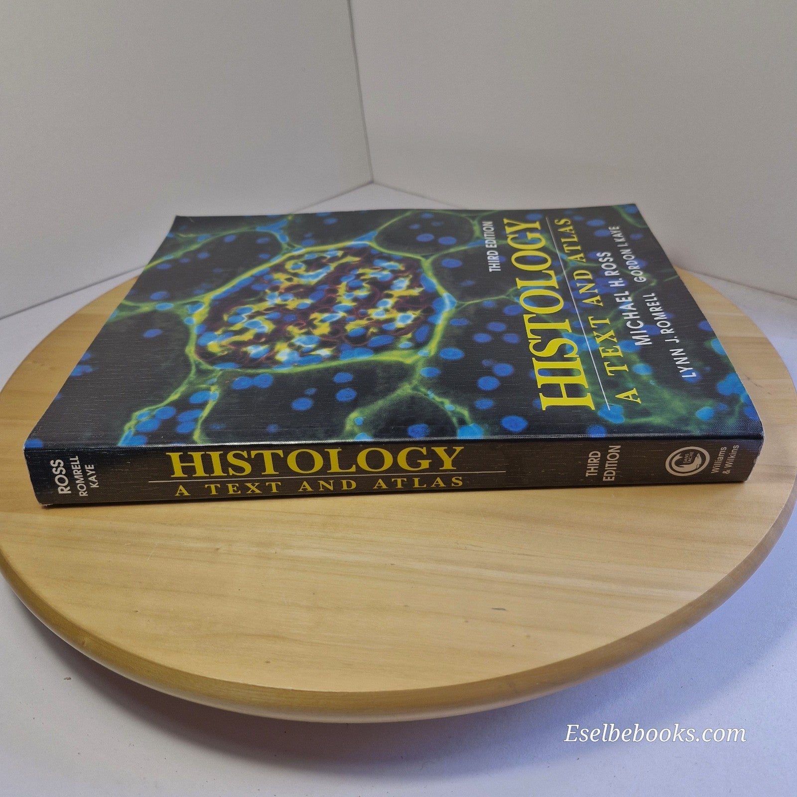 Histology: A Text and Atlas by Kaye, Pawlina and Ross 3rd edition paperback
