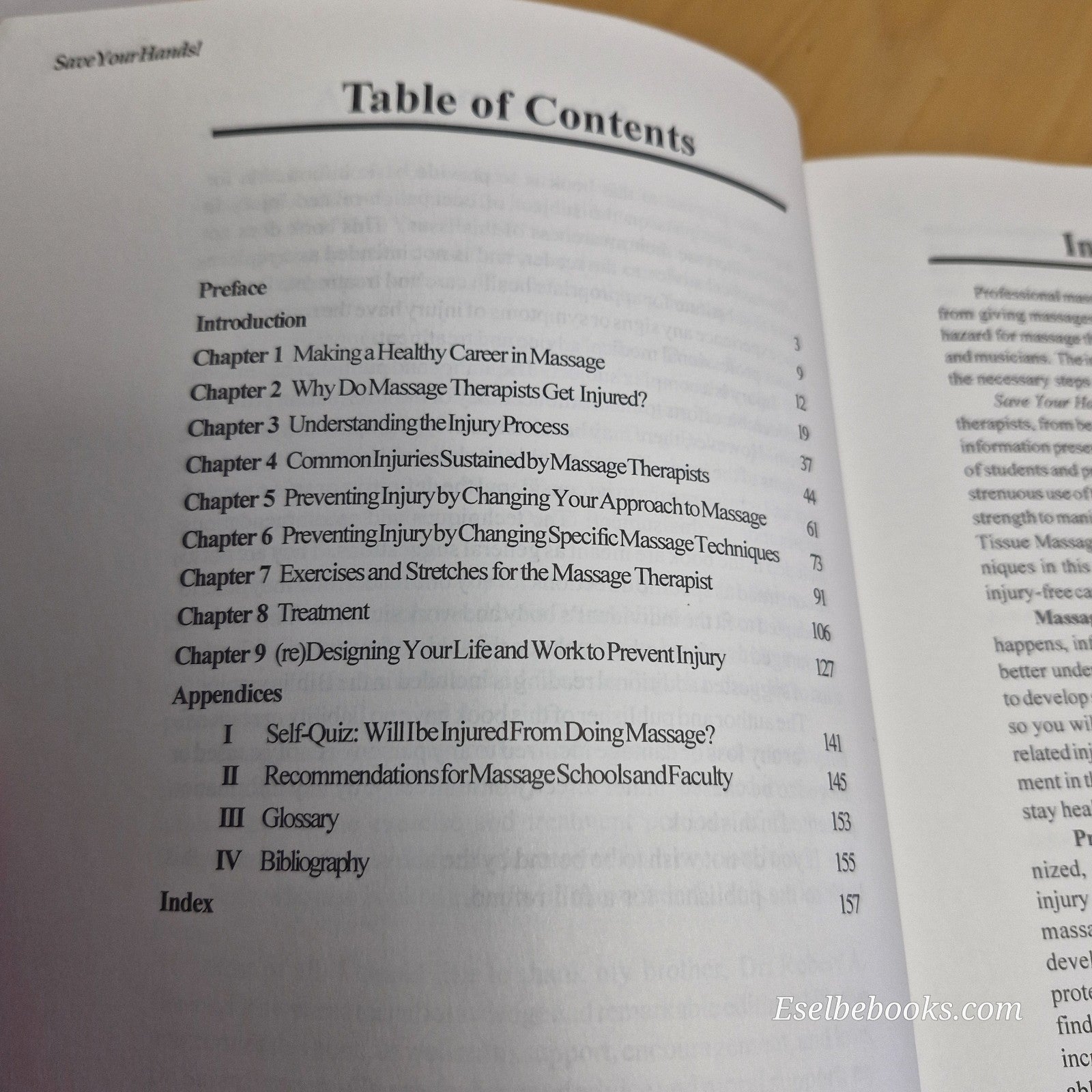 Save Your Hands! : Injury Prevention for Massage Therapists by L Greene