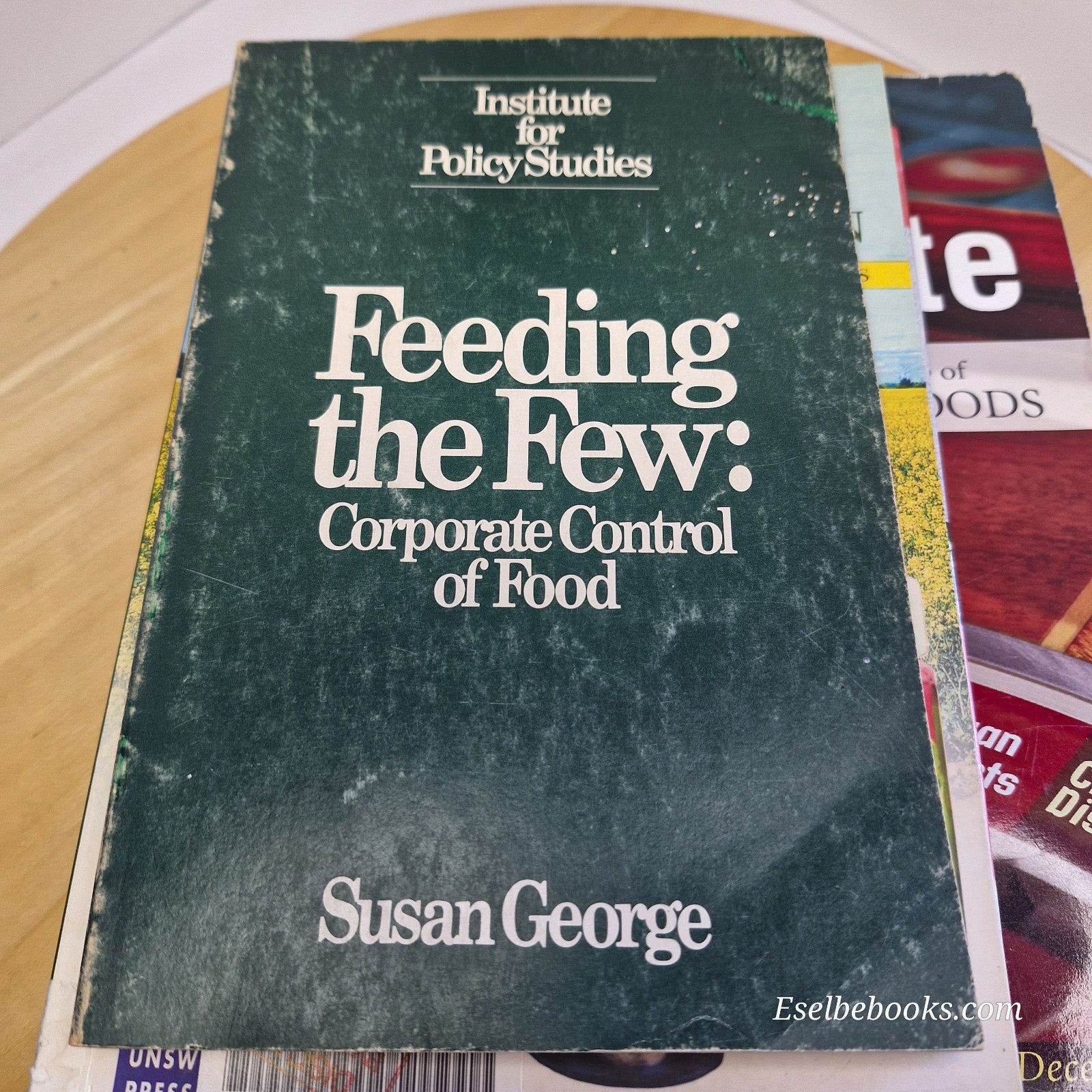 4 guidebooks regarding genetically engineered food - titles in description