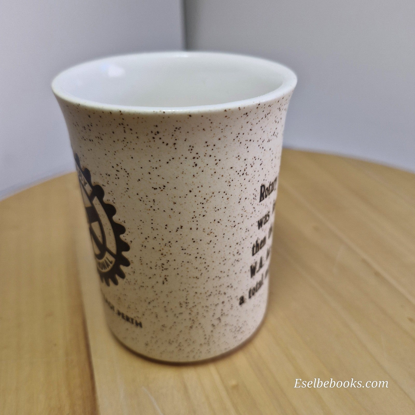 Sandalwood collectible ceramic mug - Rotary Club East Perth Western Australia
