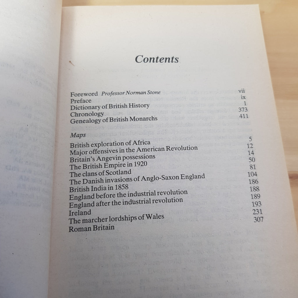 The Wordsworth Dictionary of British History - Editor: John Philipps Kenyon -...