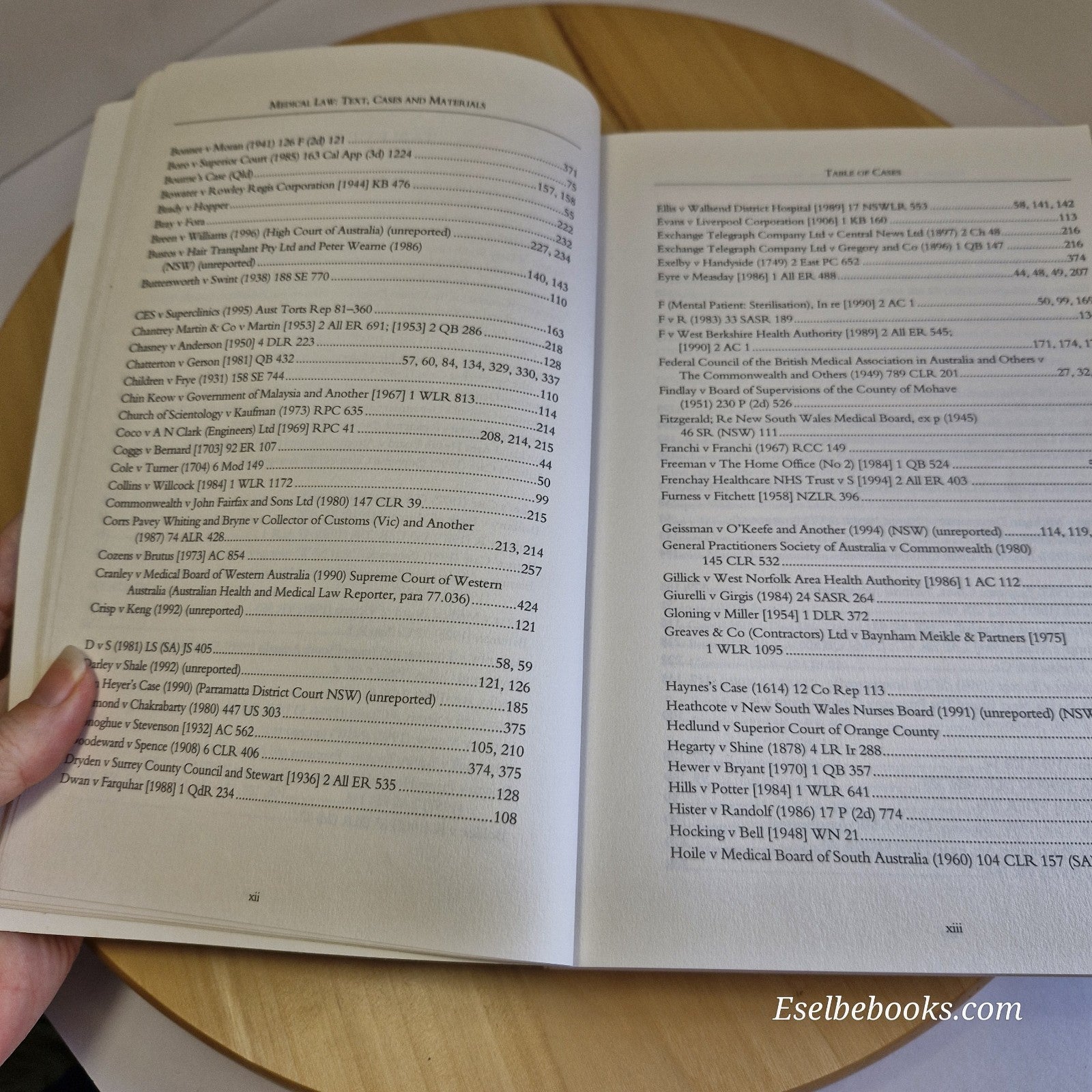 Australian Medical Law by John Devereux 1st edition paperback