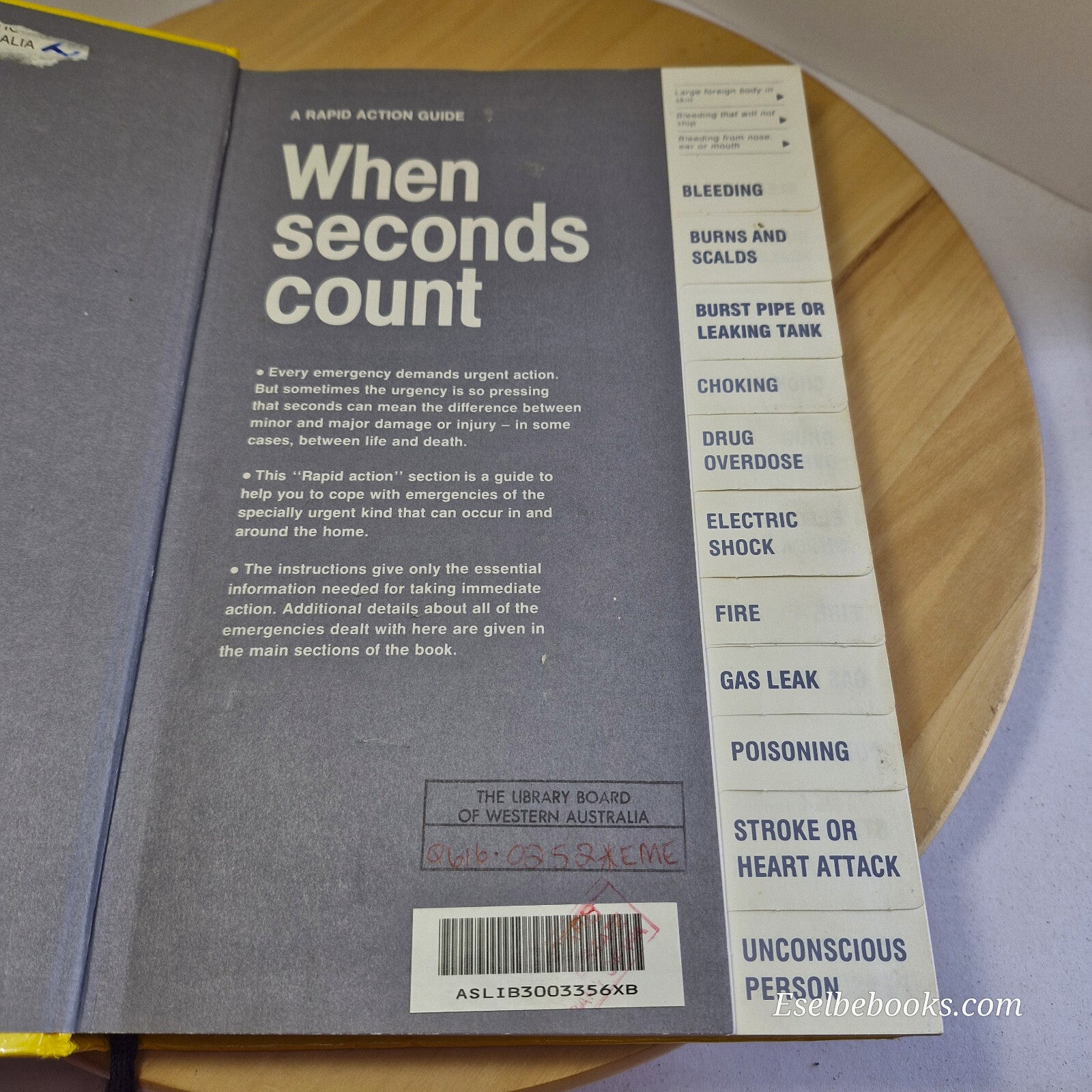 Action Guide : what to Do in an Emergency By Reader's Digest Association - 19...