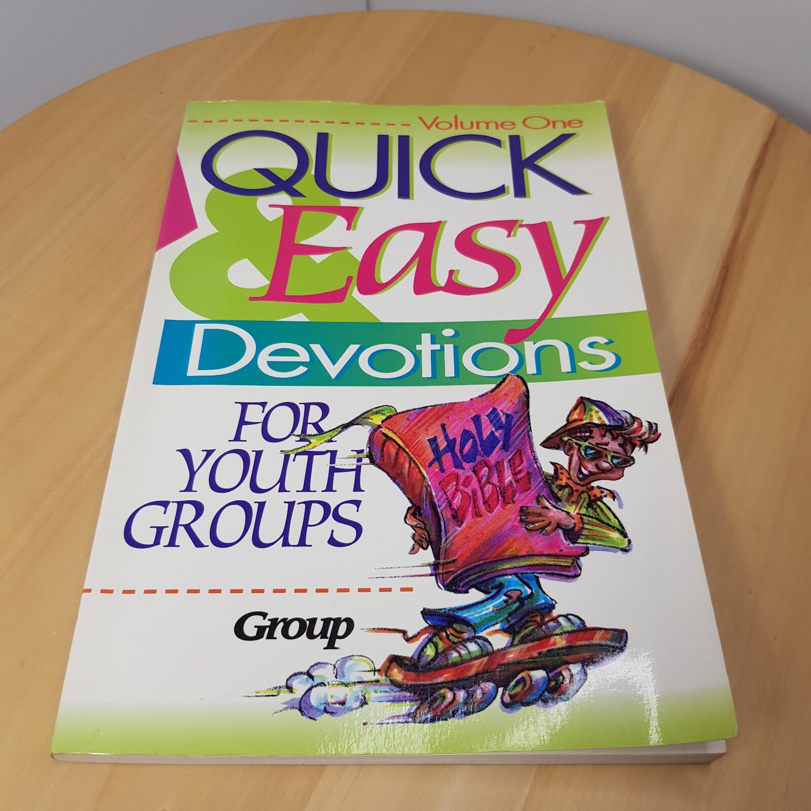 Religion: Quick and Easy Devotions for Youth Groups Volume 1 - vintage paperback