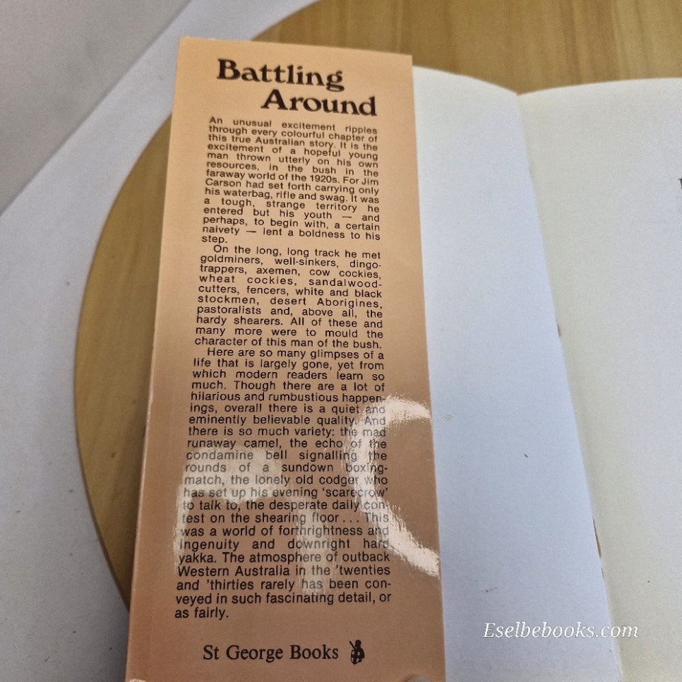 Battling Around by Jim Carson - paperback