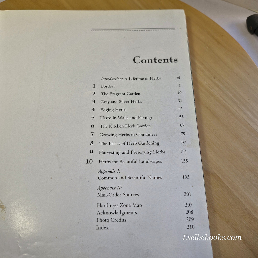Landscaping with Herbs By Jim Wilson· 1995 - hardback with dust jacket