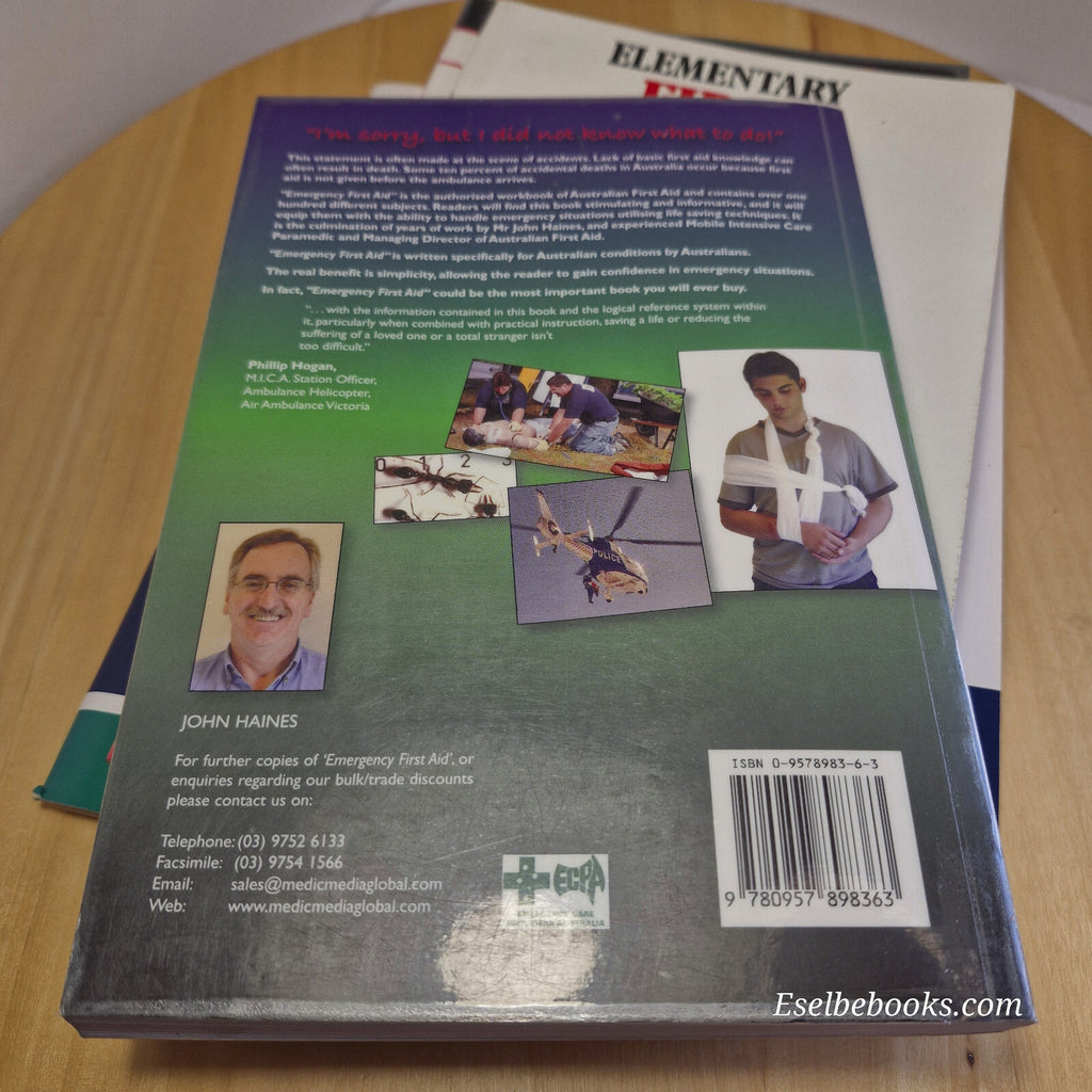 Emergency Medicine/first aid guides x 4 - Australian editions - paperbacks