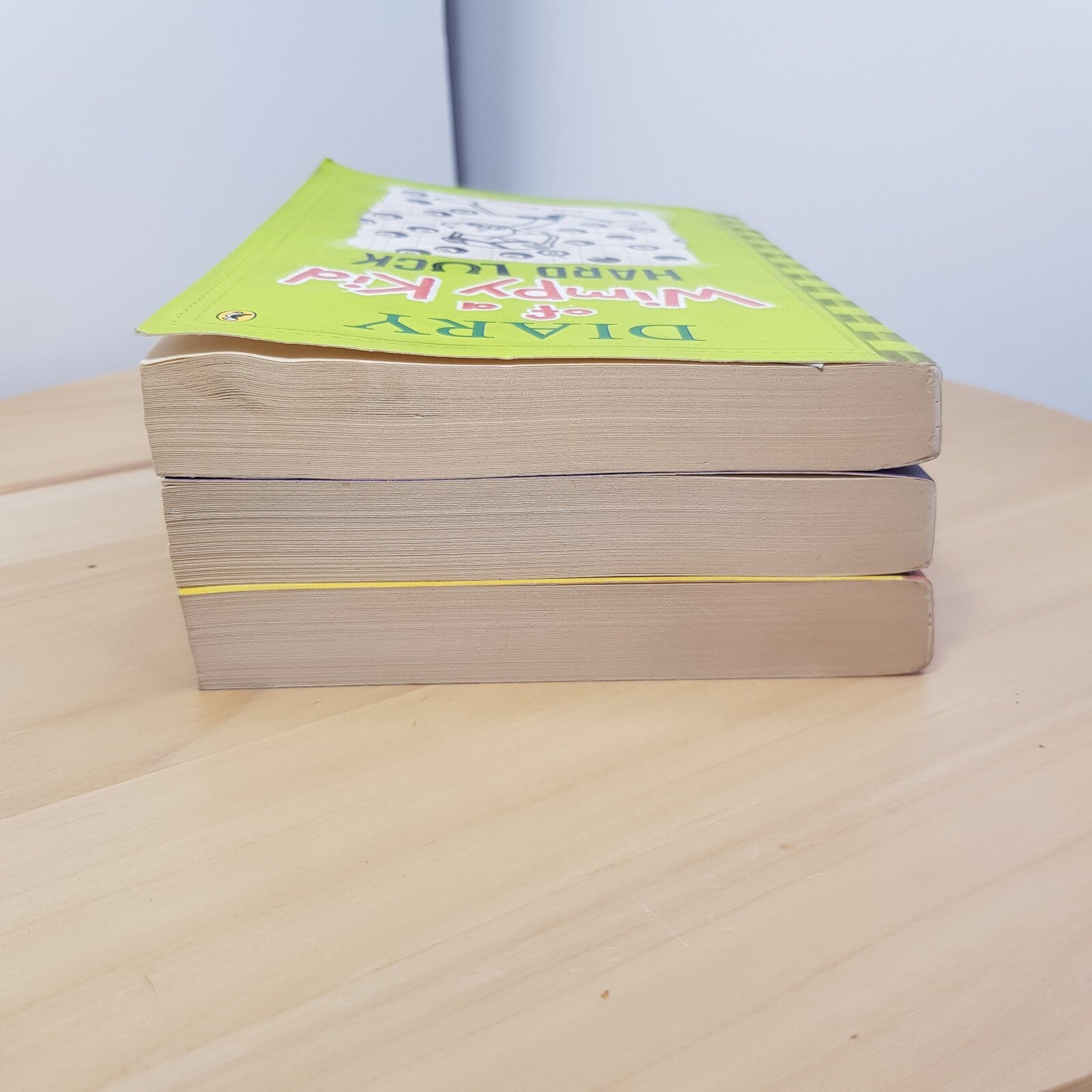 Diary of wimpy kid #4 #5 #8 (3 books) by Jeff Kinney - paperbacks