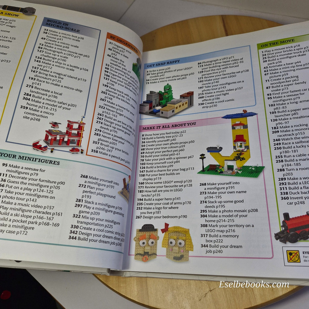 365 Things to Do with Lego Bricks by DK -  NO activity selector and timer