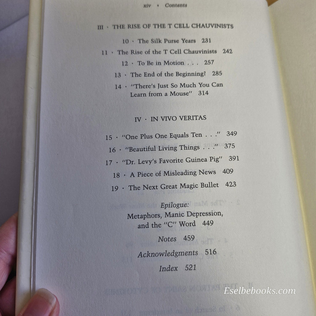A Commotion in the Blood: Life, Death, and the Immune System by Stephen S Hall