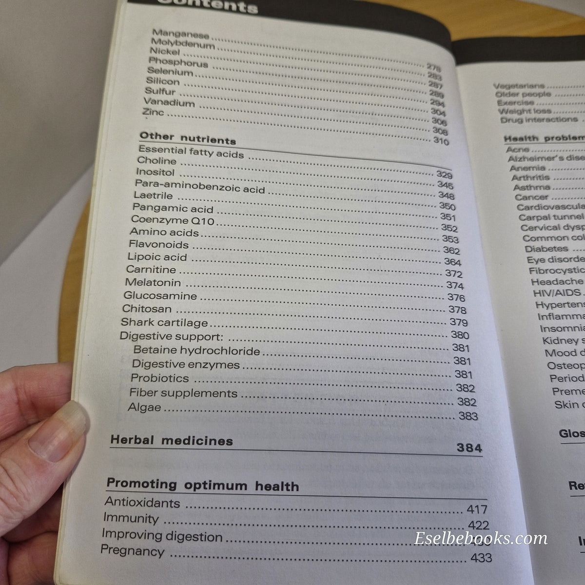 The New Encyclopedia of Vitamins, Minerals, Supplements, & Herbs Nicola Reavley
