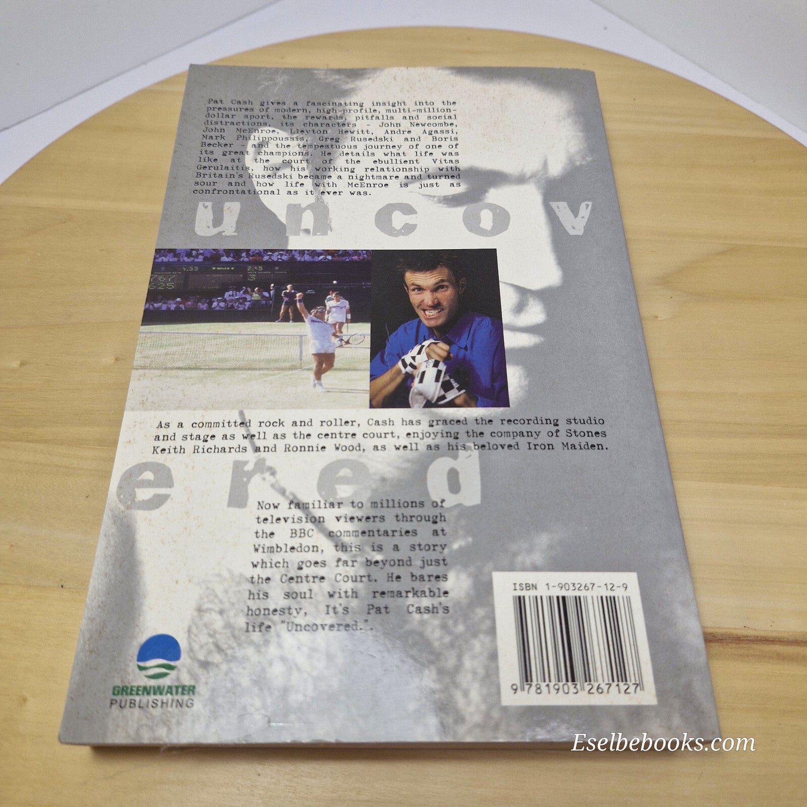 Autobiography: Uncovered - the autobiography of Pat Cash - large paperback