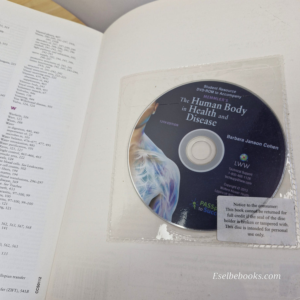 Memmler's Structure and Function of the Human Body By Jason J. Taylor, Barbar...