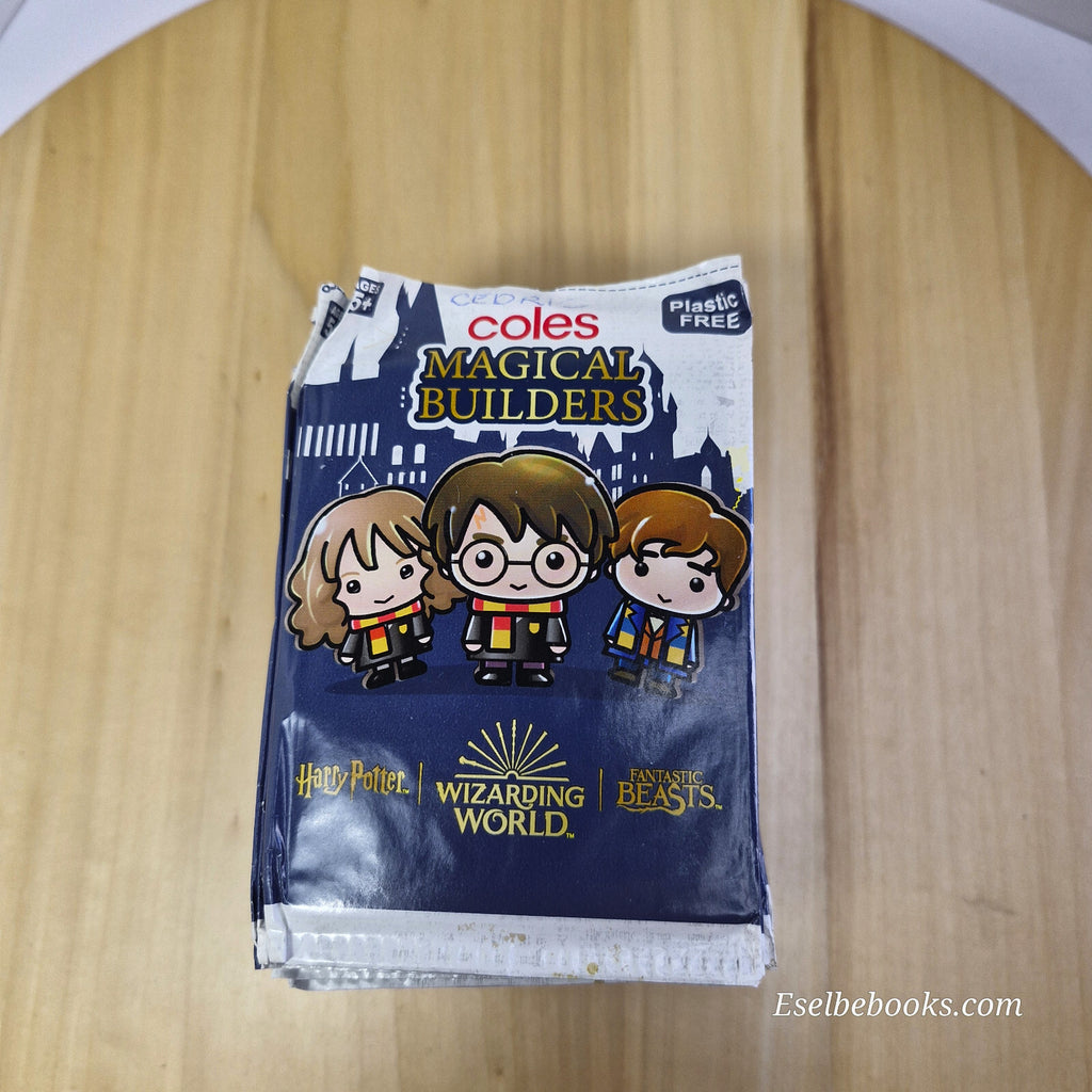 HARRY POTTER Bulk Lot of 23 Coles Magical Builders Packs - unopened