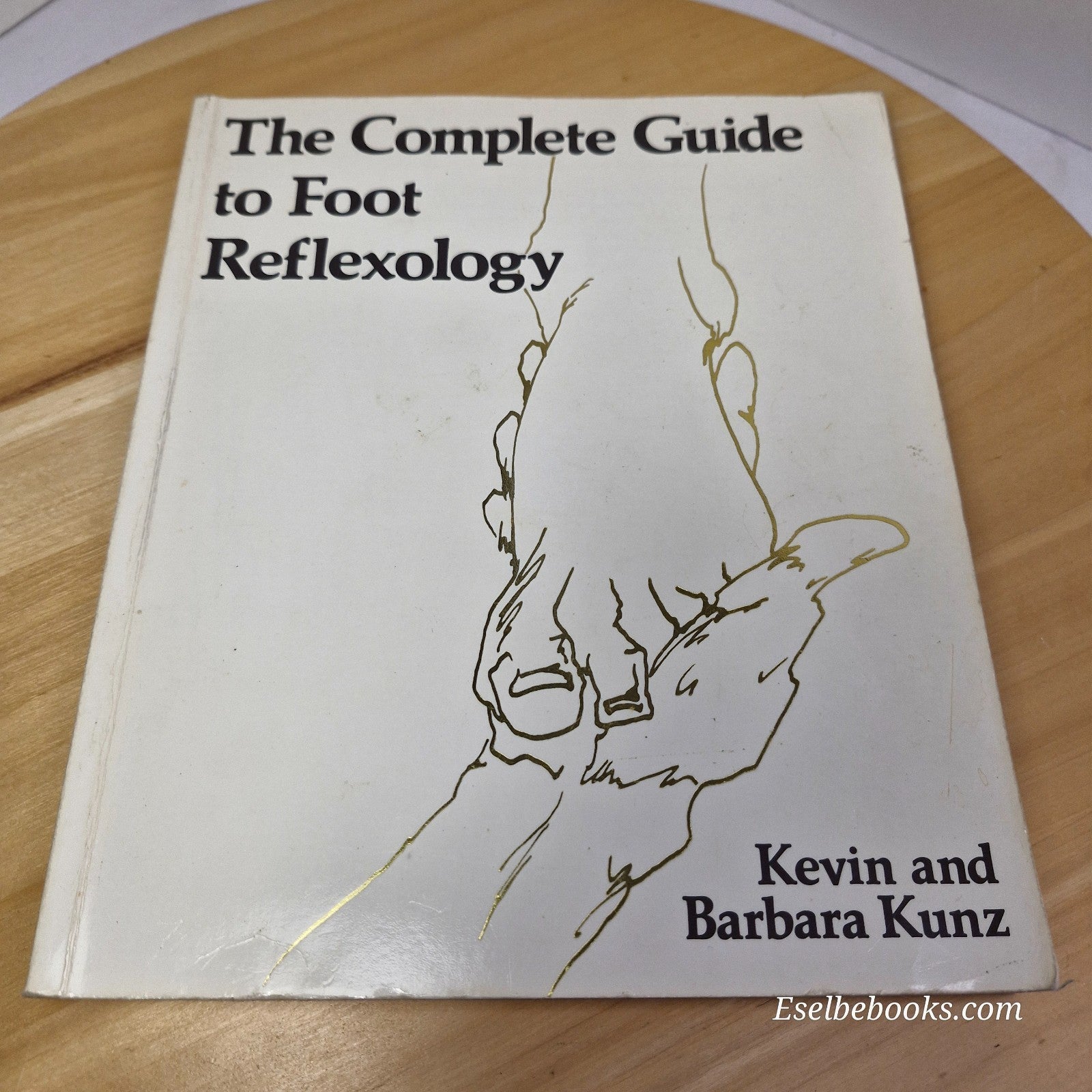 5 guide books about foot reflexology - hardback/paperbacks