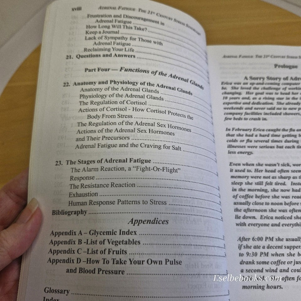 2 adrenal fatigue/syndrome treatment books - paperbacks