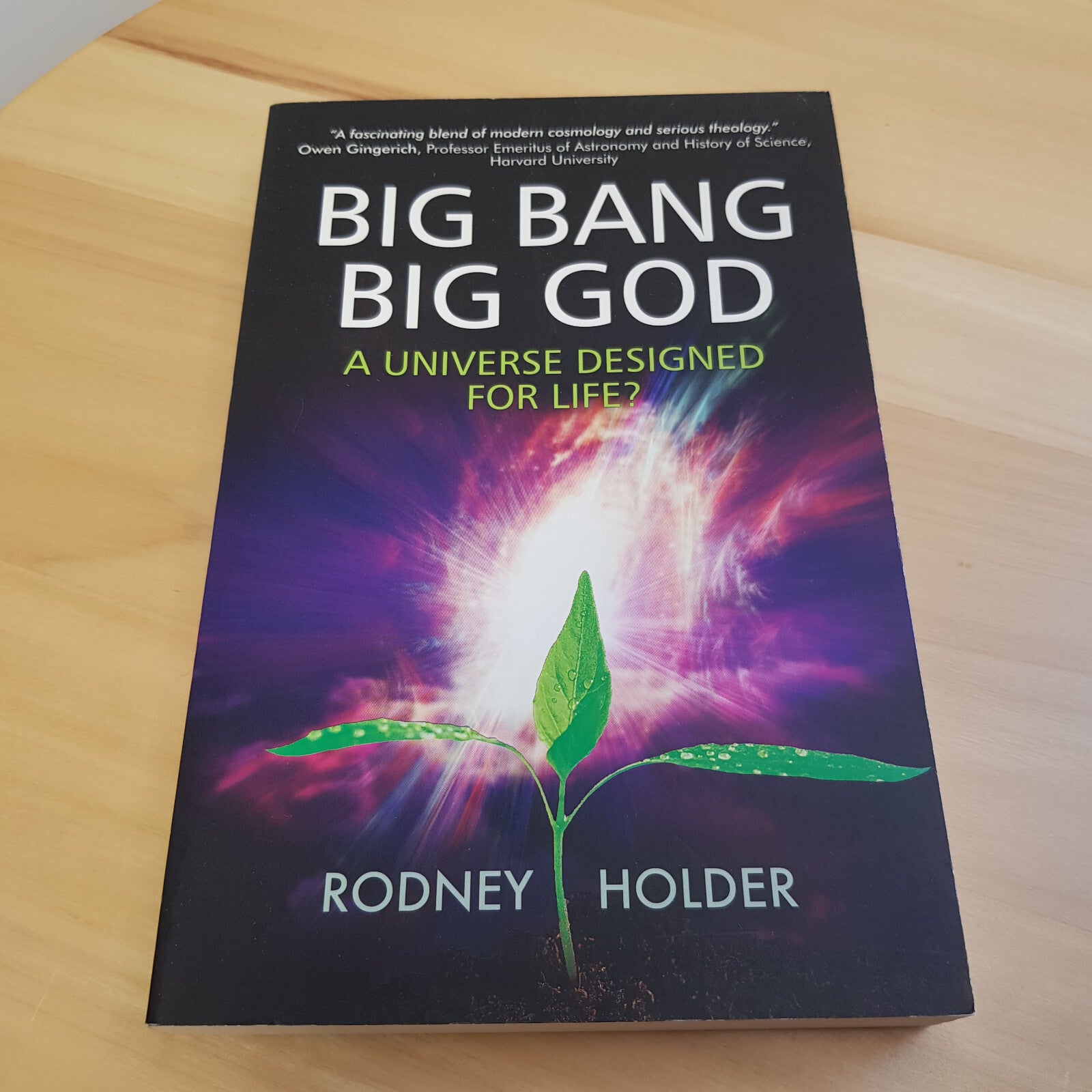 Big Bang Big God A Universe Fit for Life By Rodney Holder · 2013 - paperback