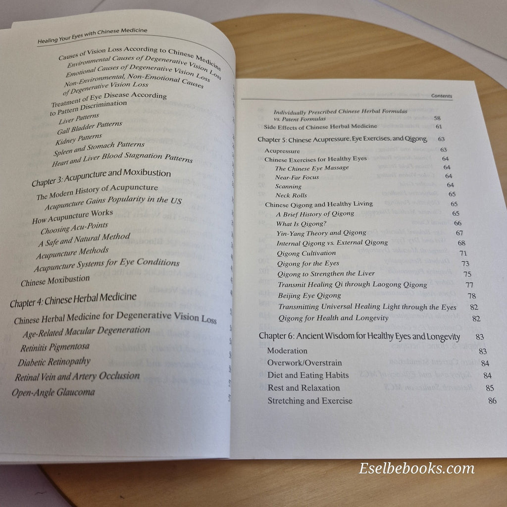 Healing Your Eyes with Chinese Medicine by Andy Rosenfarb - paperback