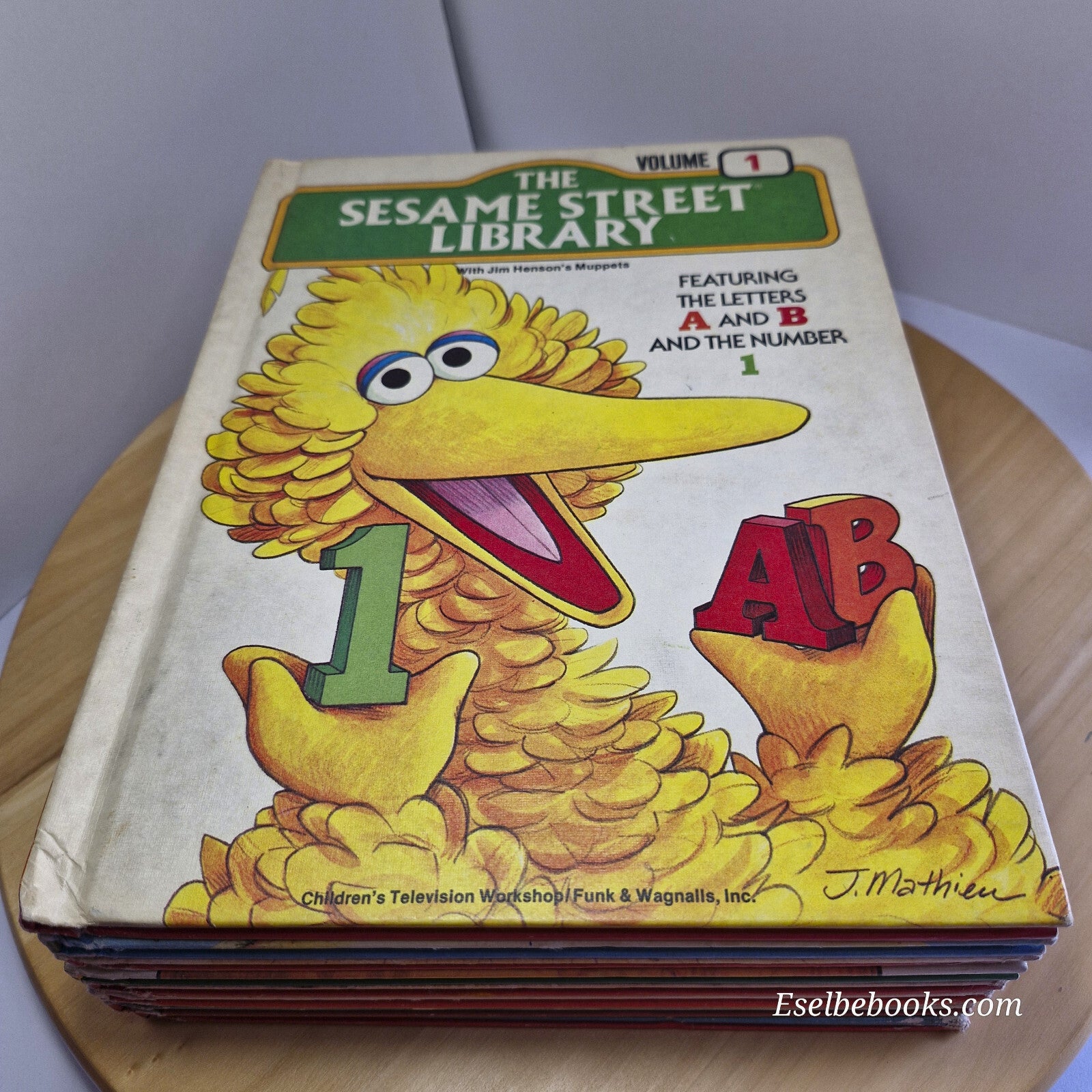 The Sesame Street Library books - buy 2 or more for discount - vintage hardbacks