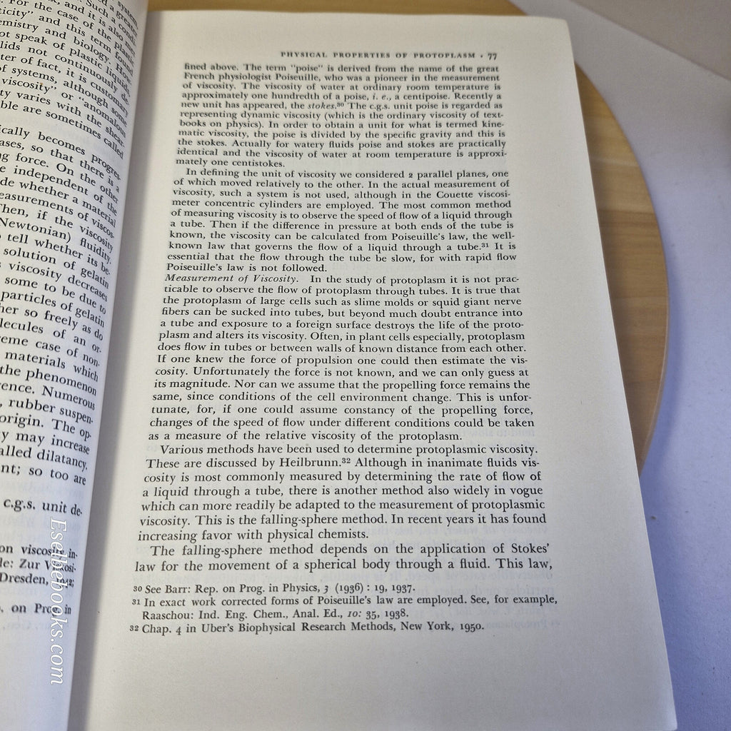 An Outline of General Physiology By Lewis Victor Heilbrunn 3rd edition 1952 -...