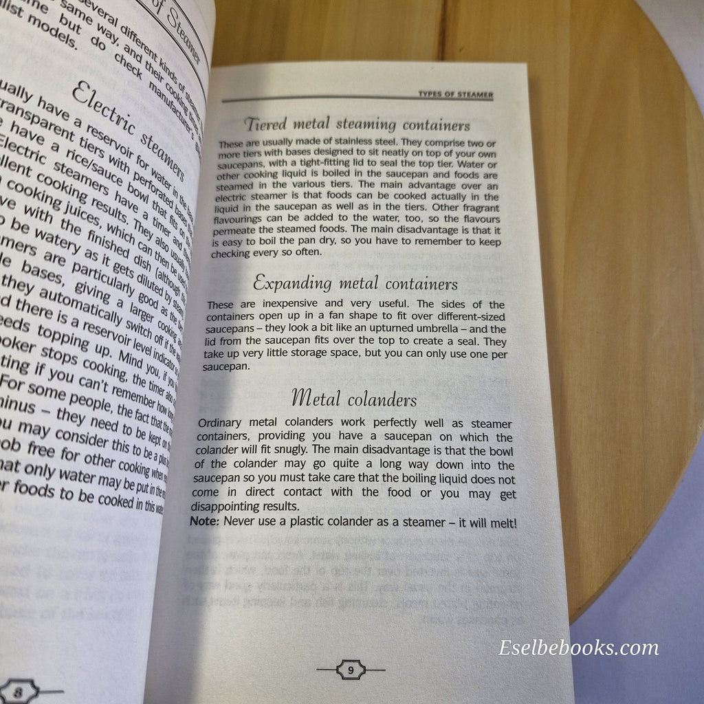 Diet for a Small Planet/Natural oils from nuts & seeds/Recipes for your steamer
