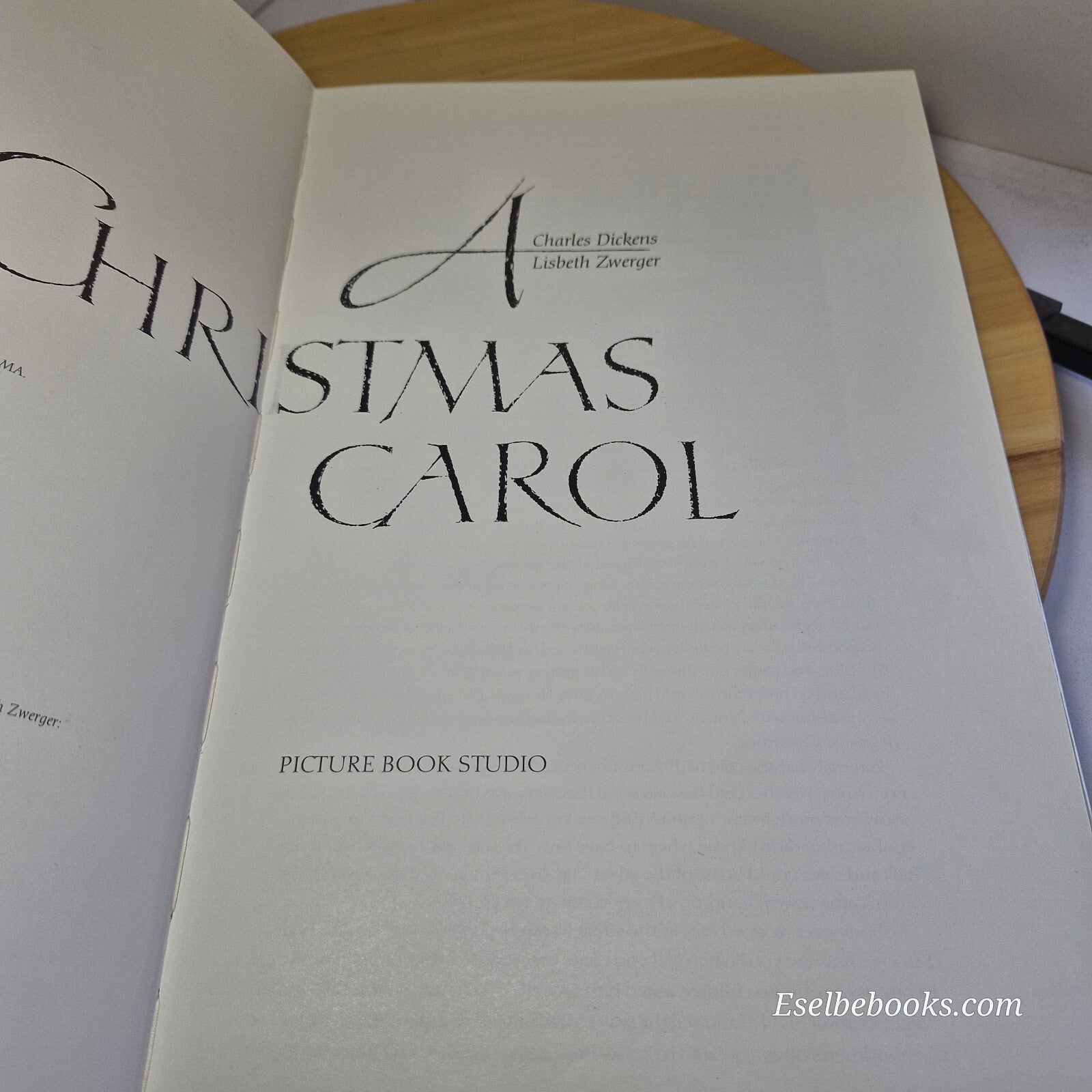 A Christmas Carol by Charles Dickens Illustrated by Lisbeth Zwerger - large h...