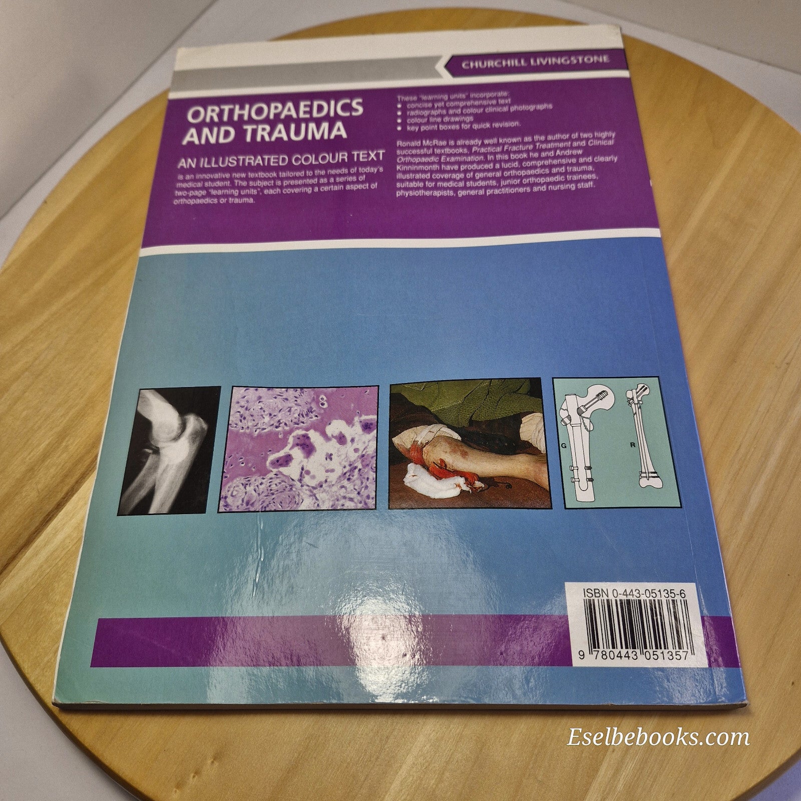 Textbook: Orthopaedics and trauma - McRae & Kinninmonth - paperback