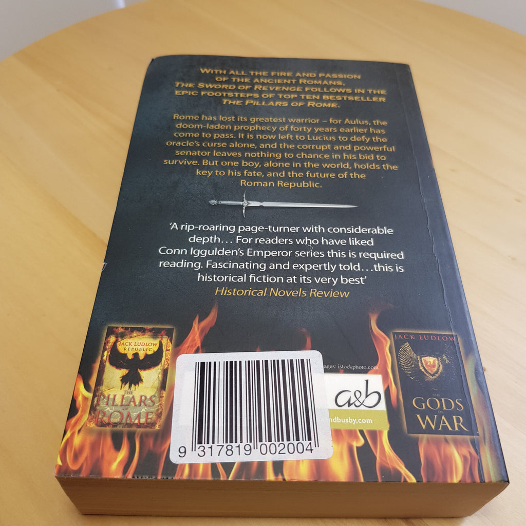 Historical fiction - The Sword of Revenge By Jack Ludlow · 2008 - paperback