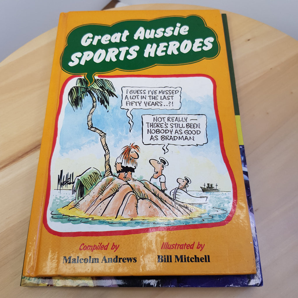 Sports humour: Great Aussie sports heroes & According to Skull - hardback/pap...