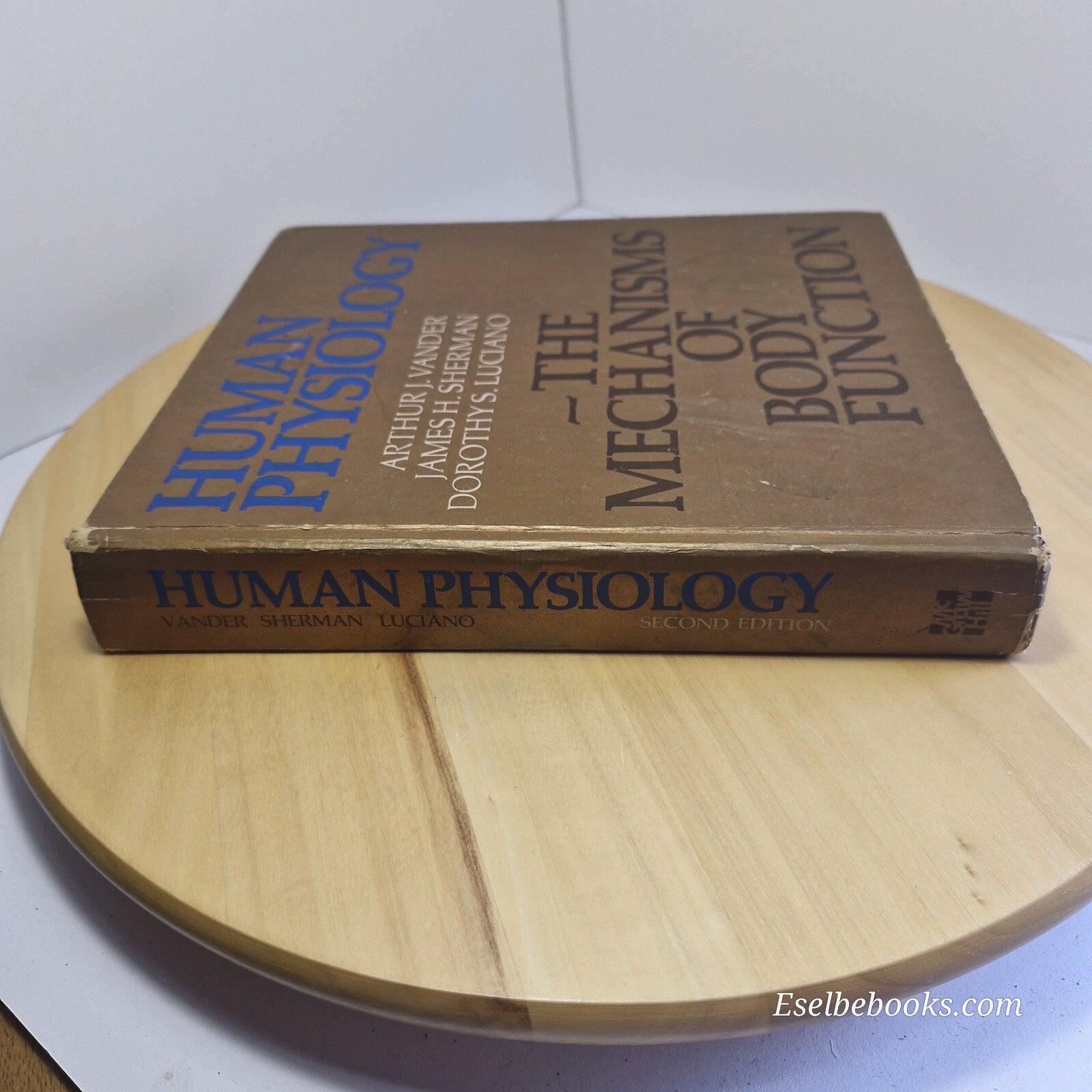 Textbook: Human Physiology The Mechanisms of Body Function By Vander, Sherman...