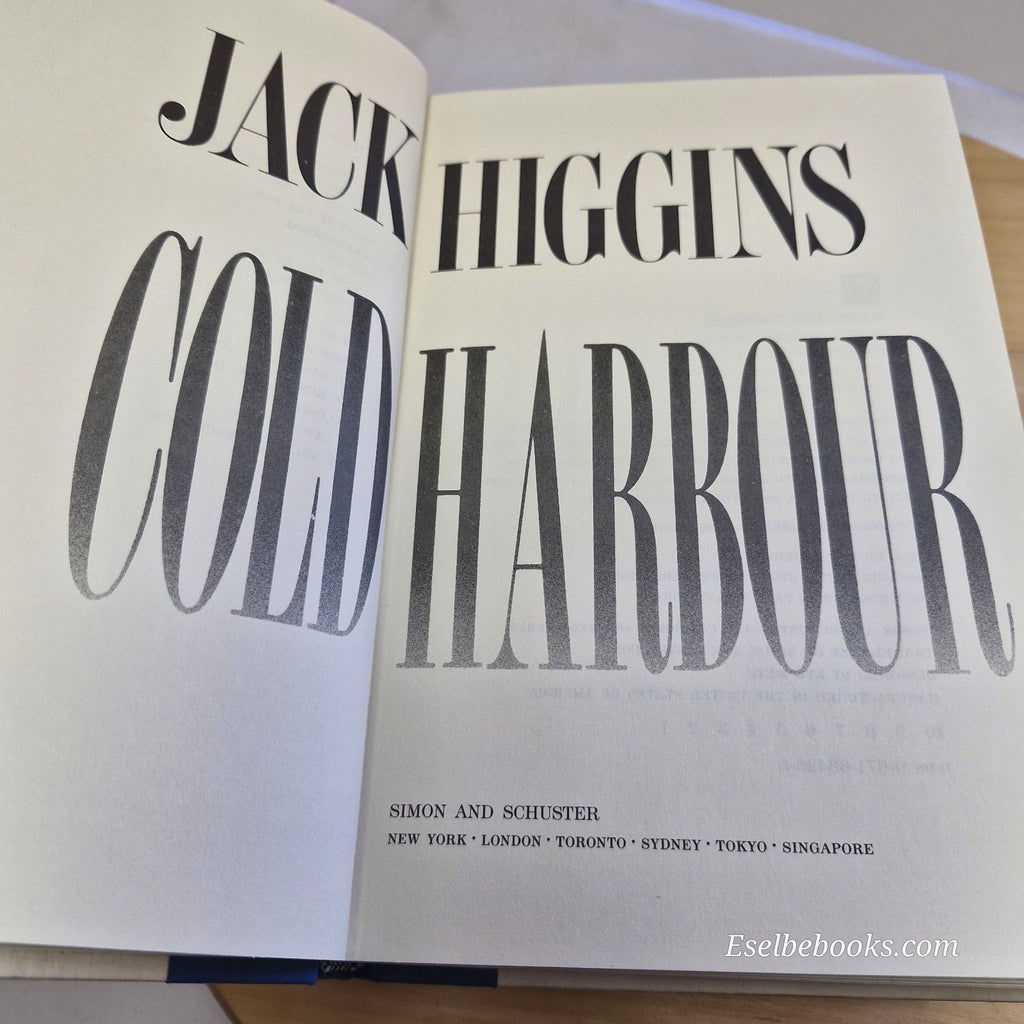 3 book bundle crime/thriller fiction - Wilbur Smith/Jack Higgins/Sydney Sheldon