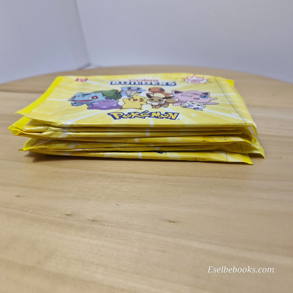 POKEMON Bulk Lot of 7 Coles Builders Packs - unopened