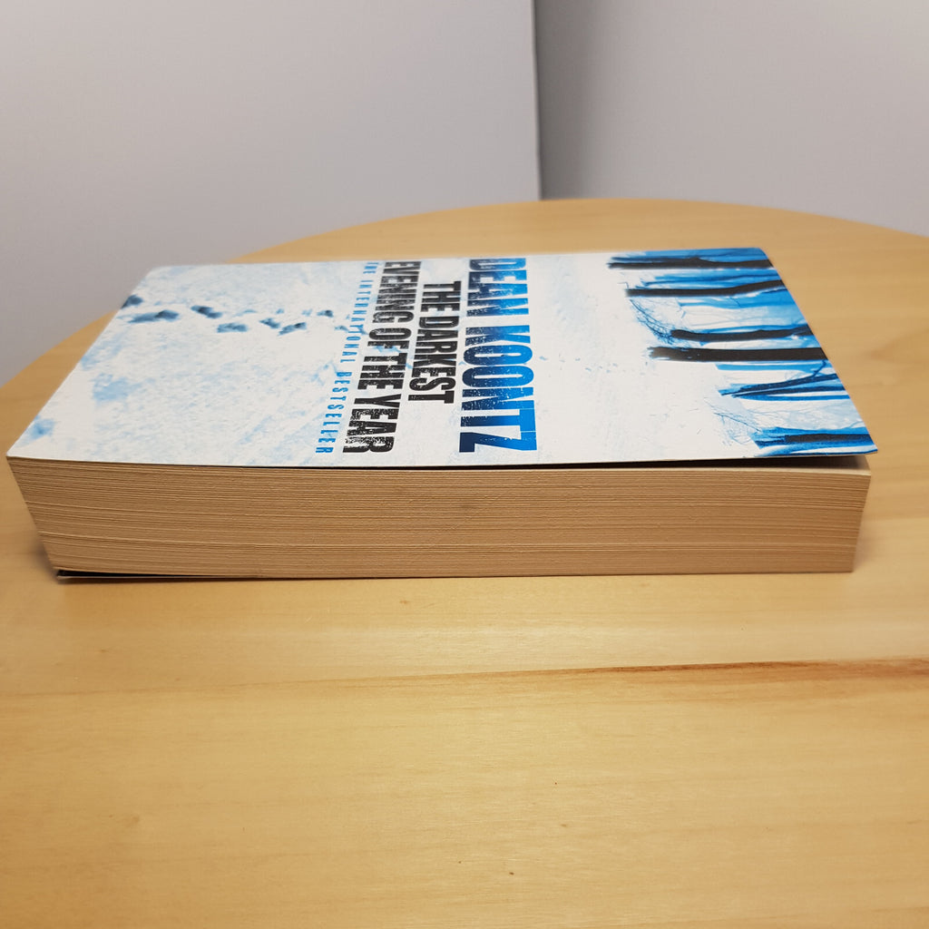 The Darkest Evening of the Year By Dean Koontz - small paperback