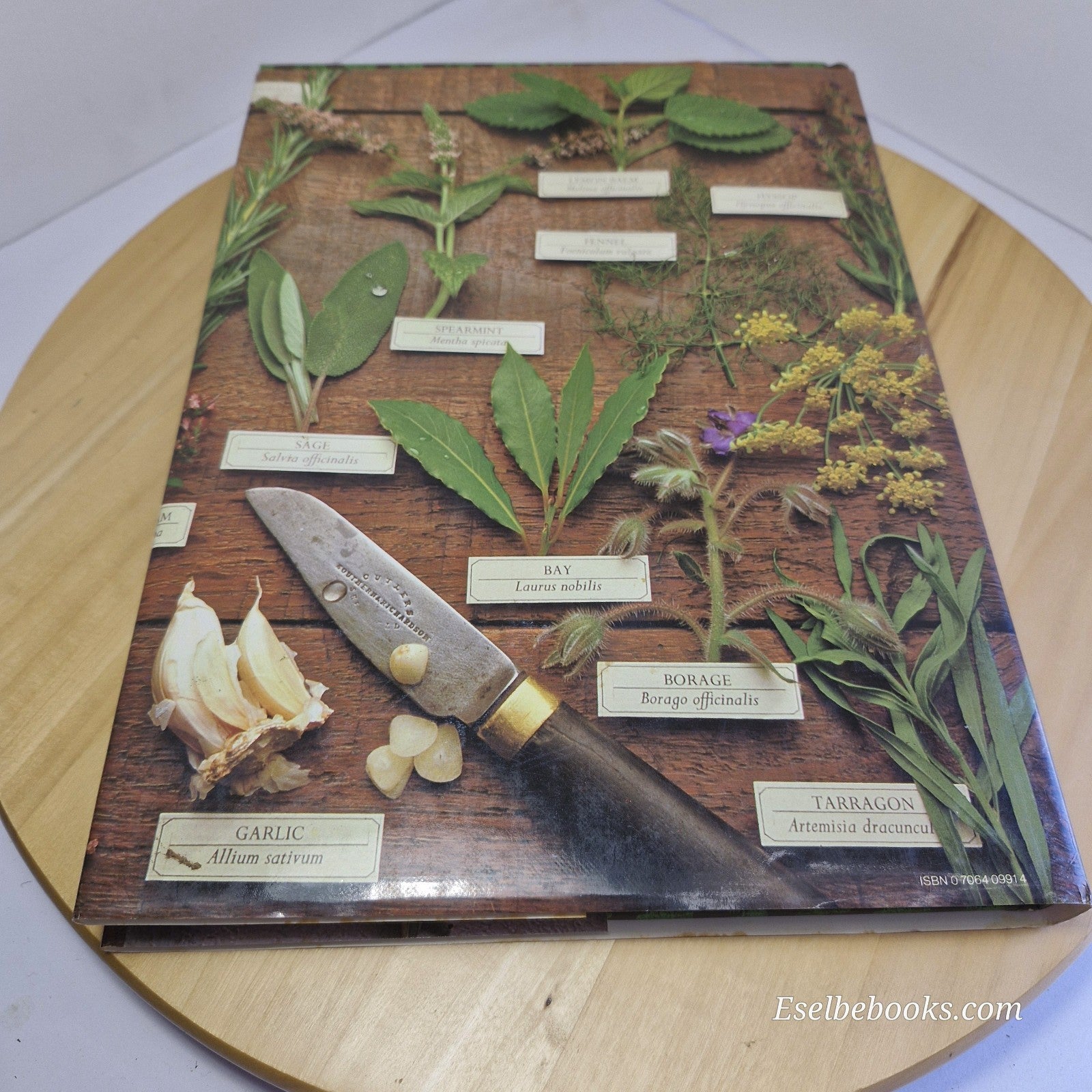 The Herb Book by Arabella Boxer & Philippa Back 1989 Herbal Guide hardback/dj
