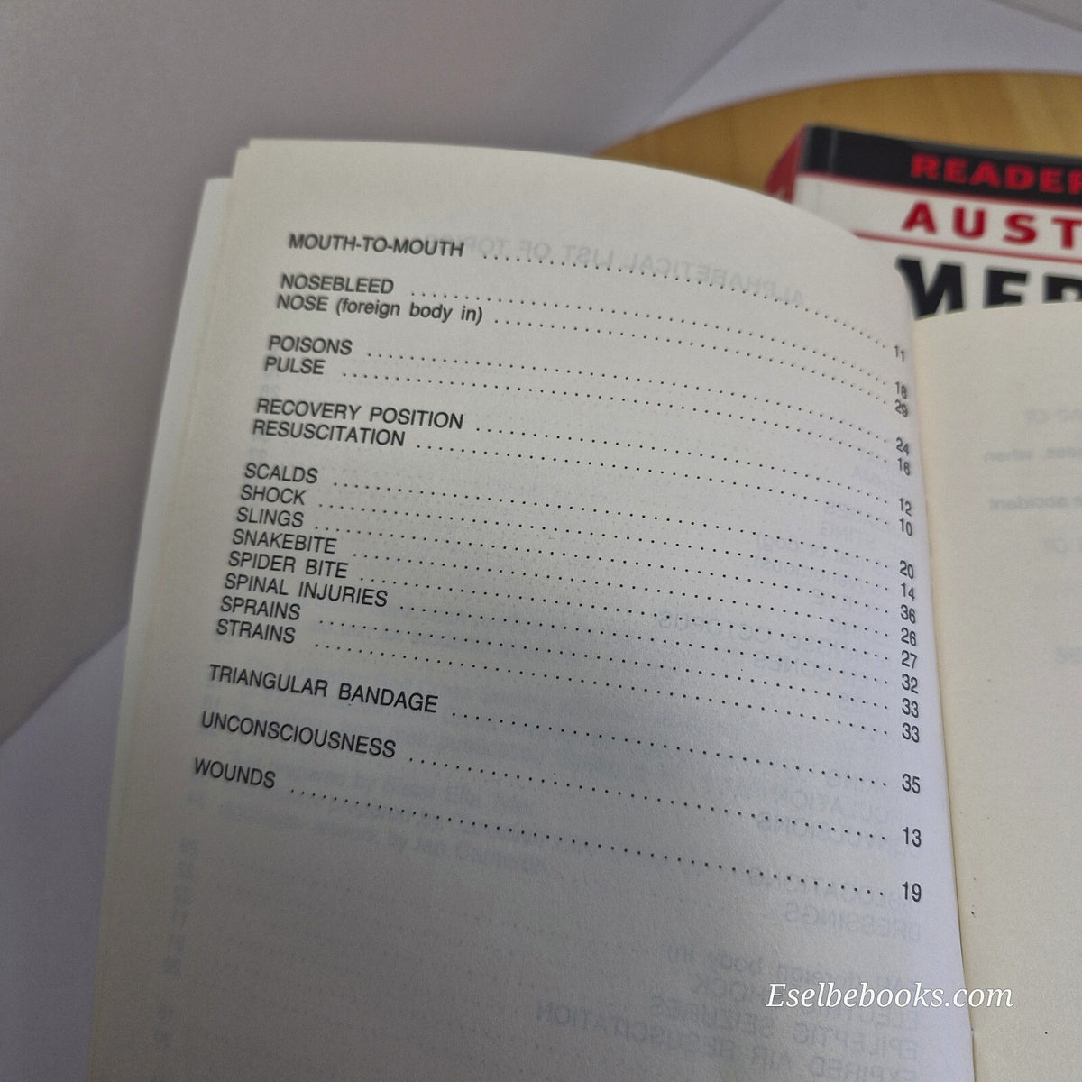 Emergency Medicine/first aid guides x 4 - Australian editions - paperbacks