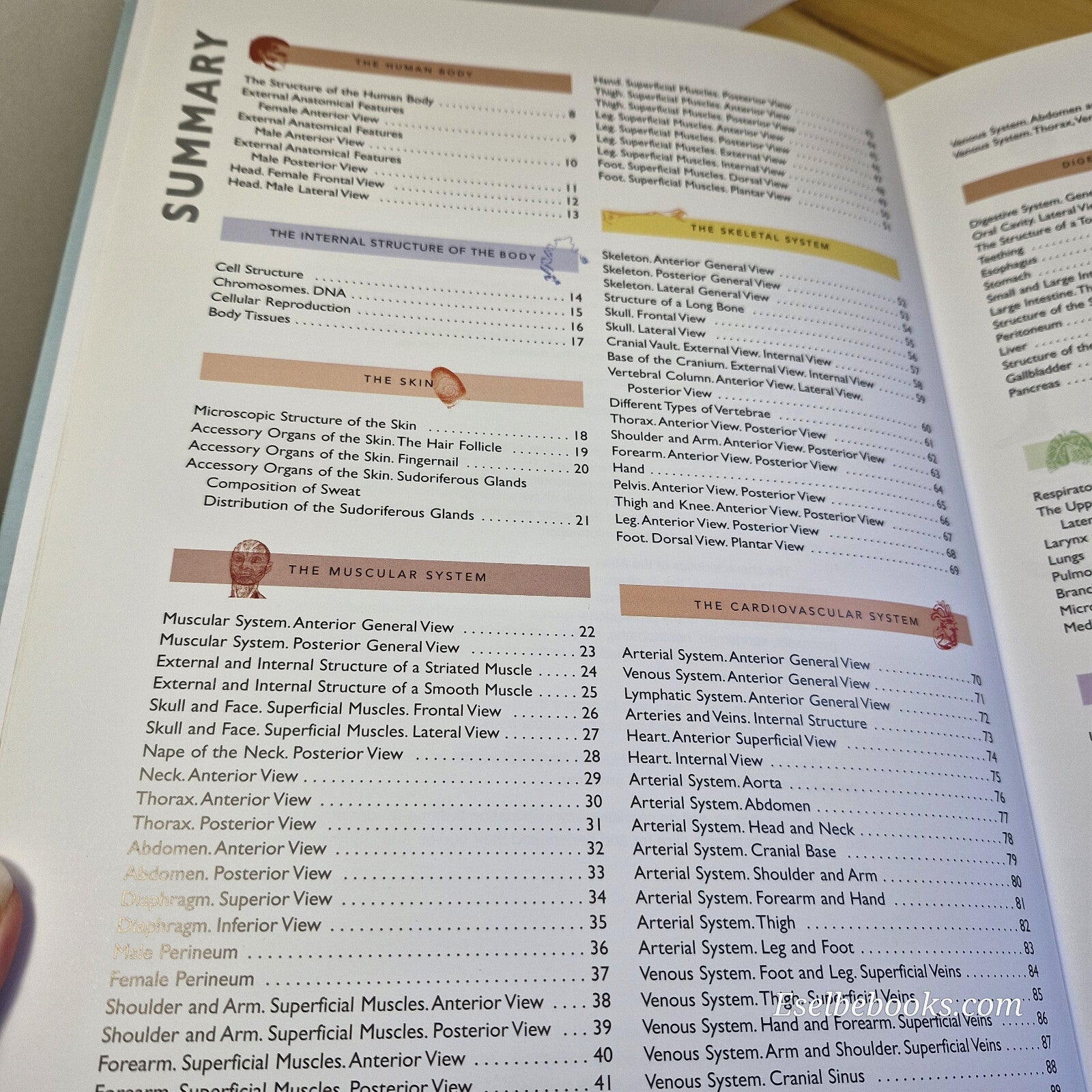 Atlas of the Human Body By Jordi Vigué, Emilio Martín Orte · 2009 - hardback