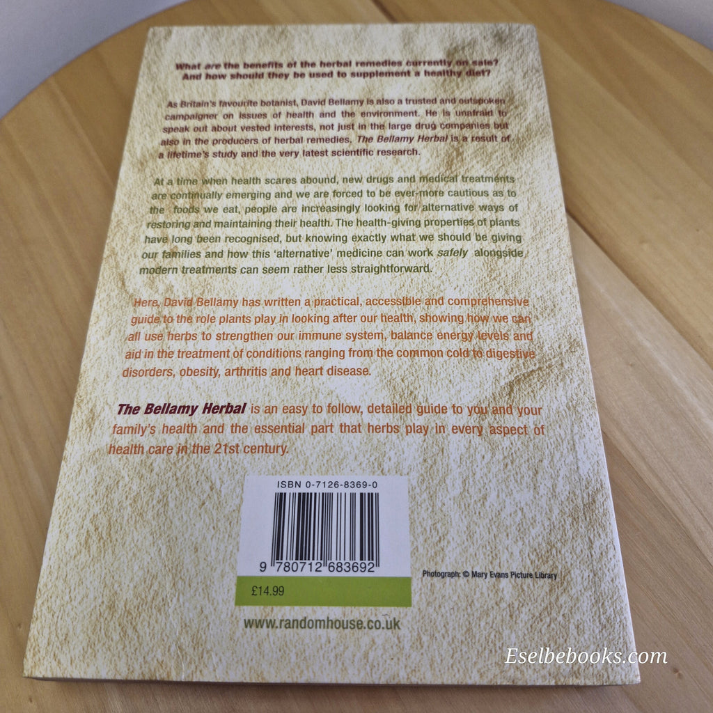 David Bellamy books x 2 - World Medicine (HB) and The Bellamy Herbal (PB)