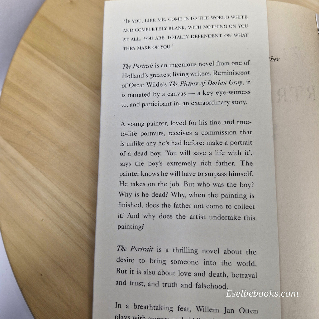 The Portrait - A Novel By Willem Jan Otten · 2009 - paperback
