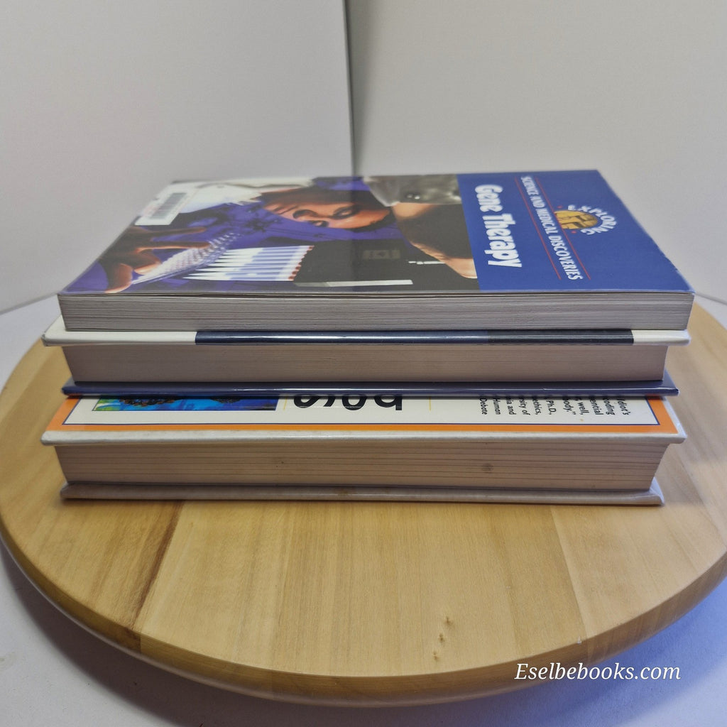 3 books on gene therapy/decoding genes/genetics & evolution - hb/pb