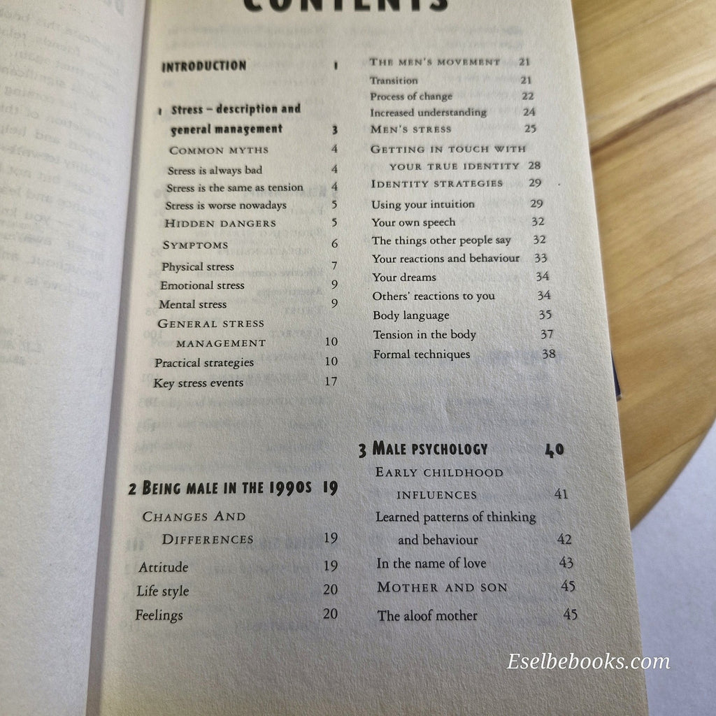 Men & stress (Saunders) and The testosterone syndrome (Shippen & Fryer) - pb