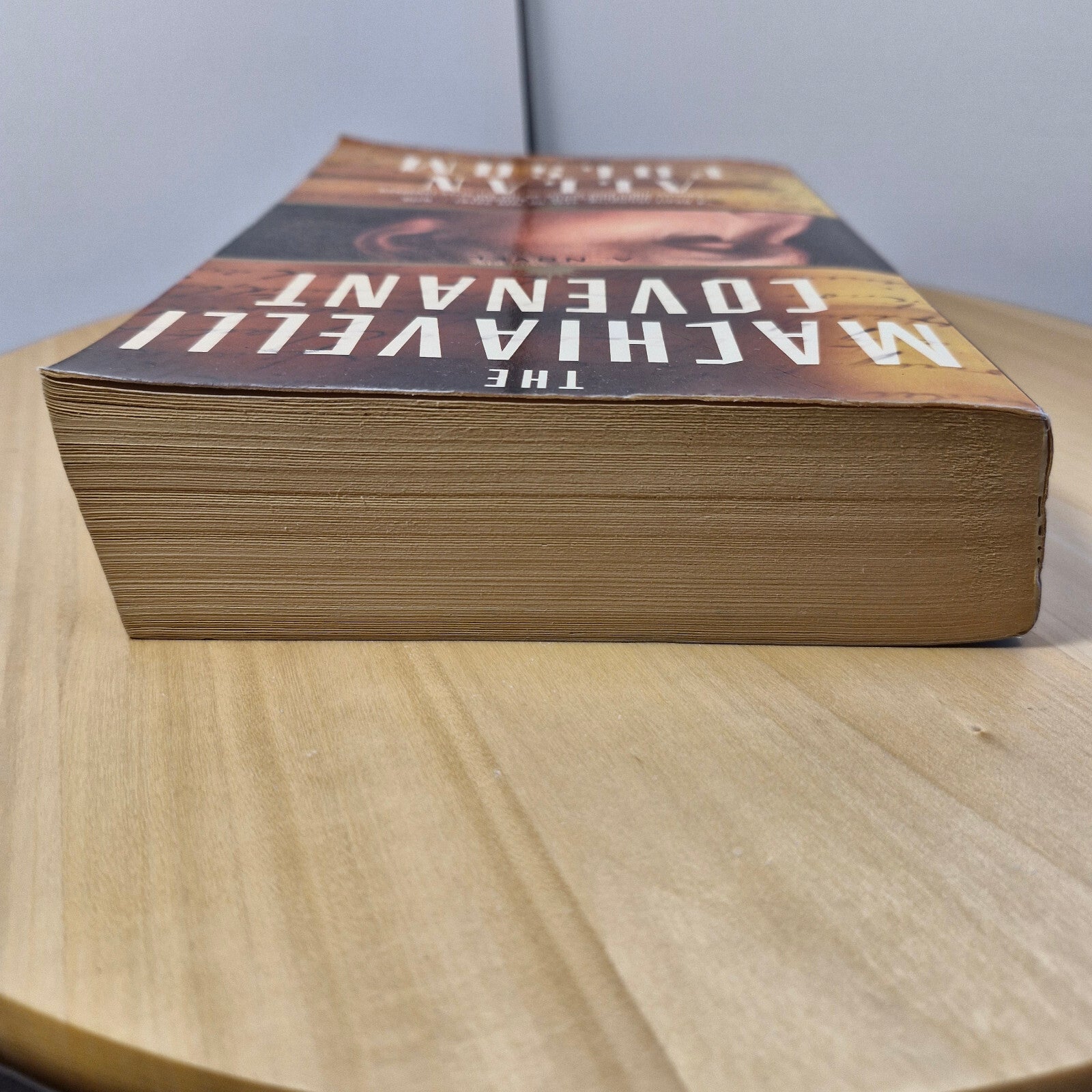 Thriller: The Machiavelli Covenant By Allan Folsom · 2007 - large paperback