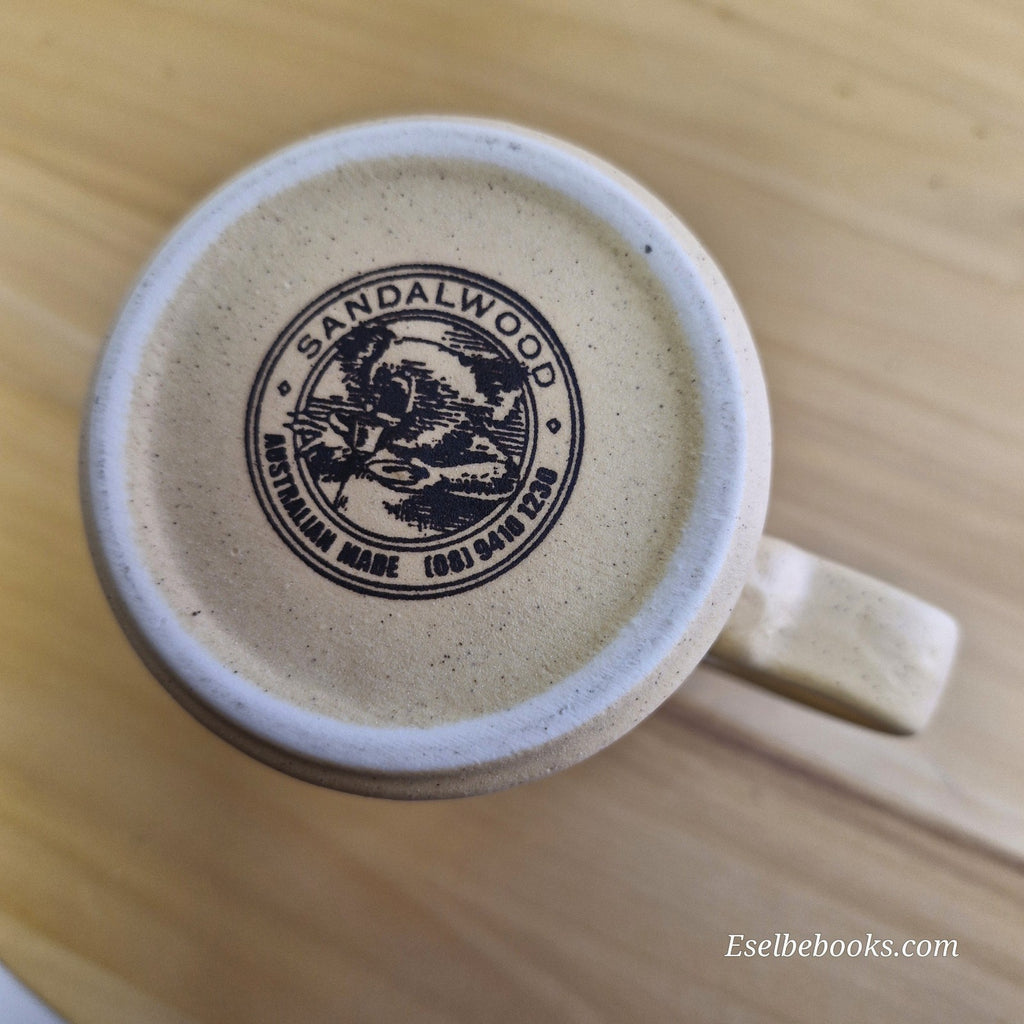 Sandalwood collectible ceramic mug - Pinjarra Congregation 1910 - 210