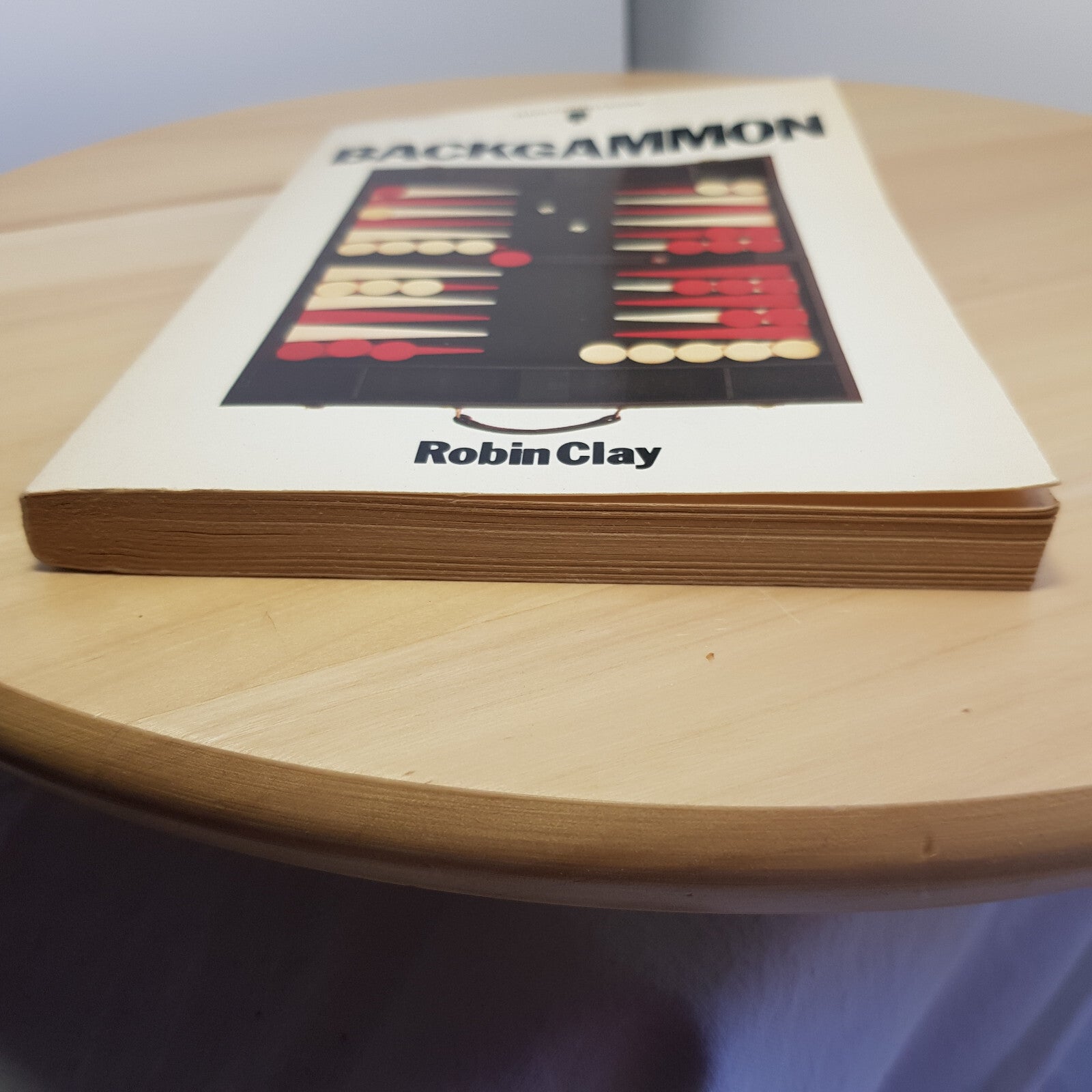 Teach yourself books - Backgammon By Robin A. Clay -  vintage paperback